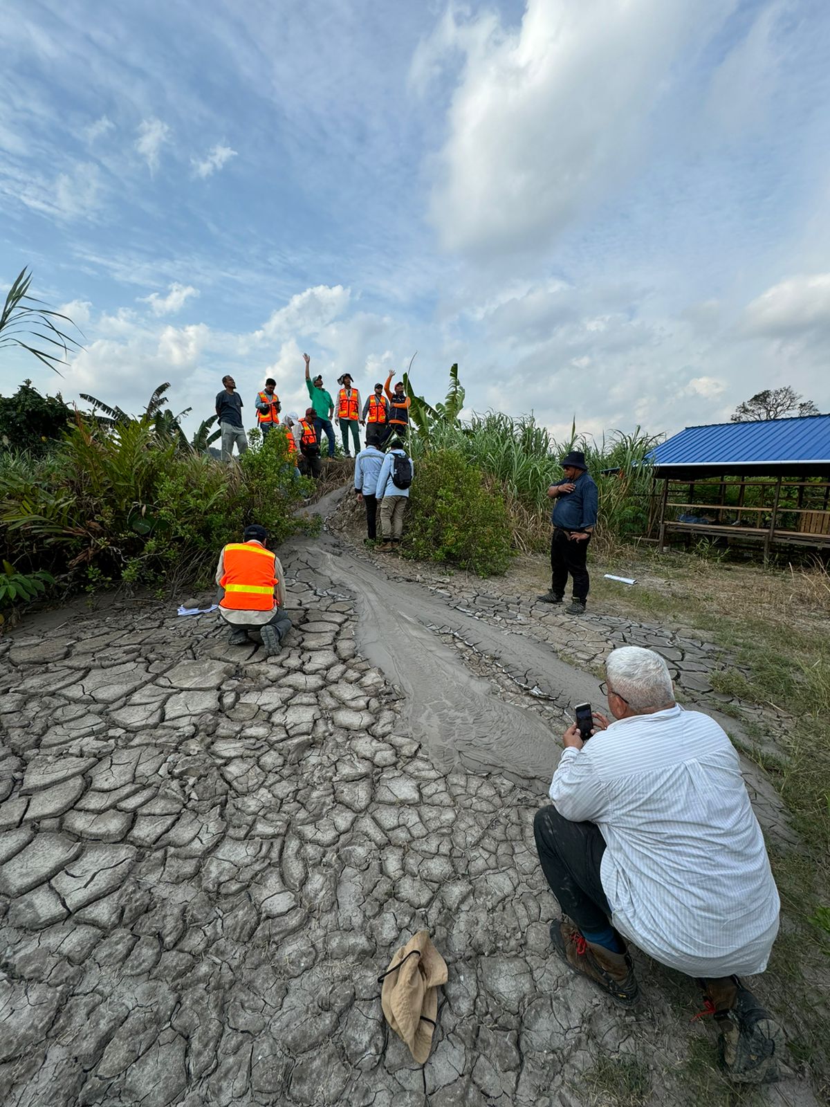 Lumpur purba jutaan tahun lalu di Rejang Raya