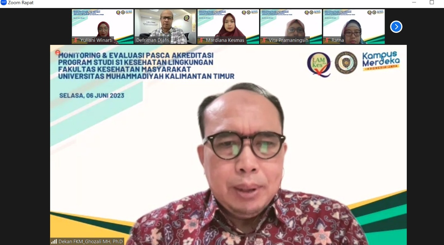 Sambutan Dekan FKM UMKT
