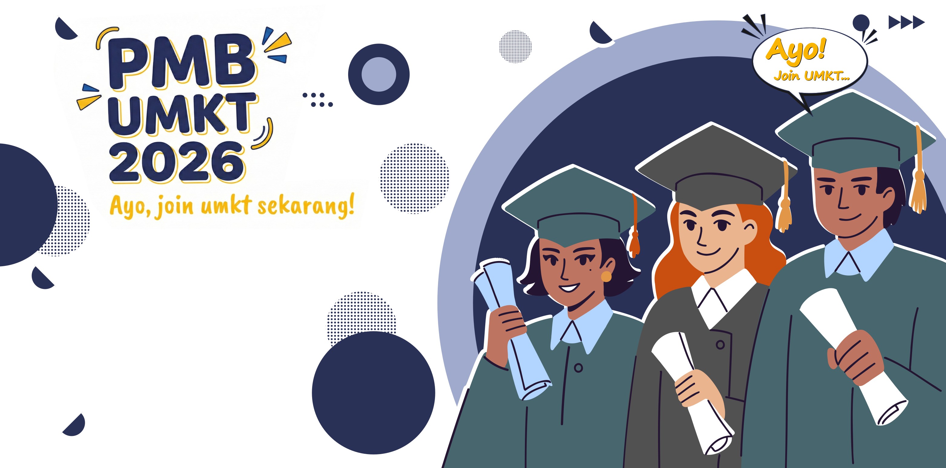 Penerimaan Mahasiswa Baru UMKT 2026/2027