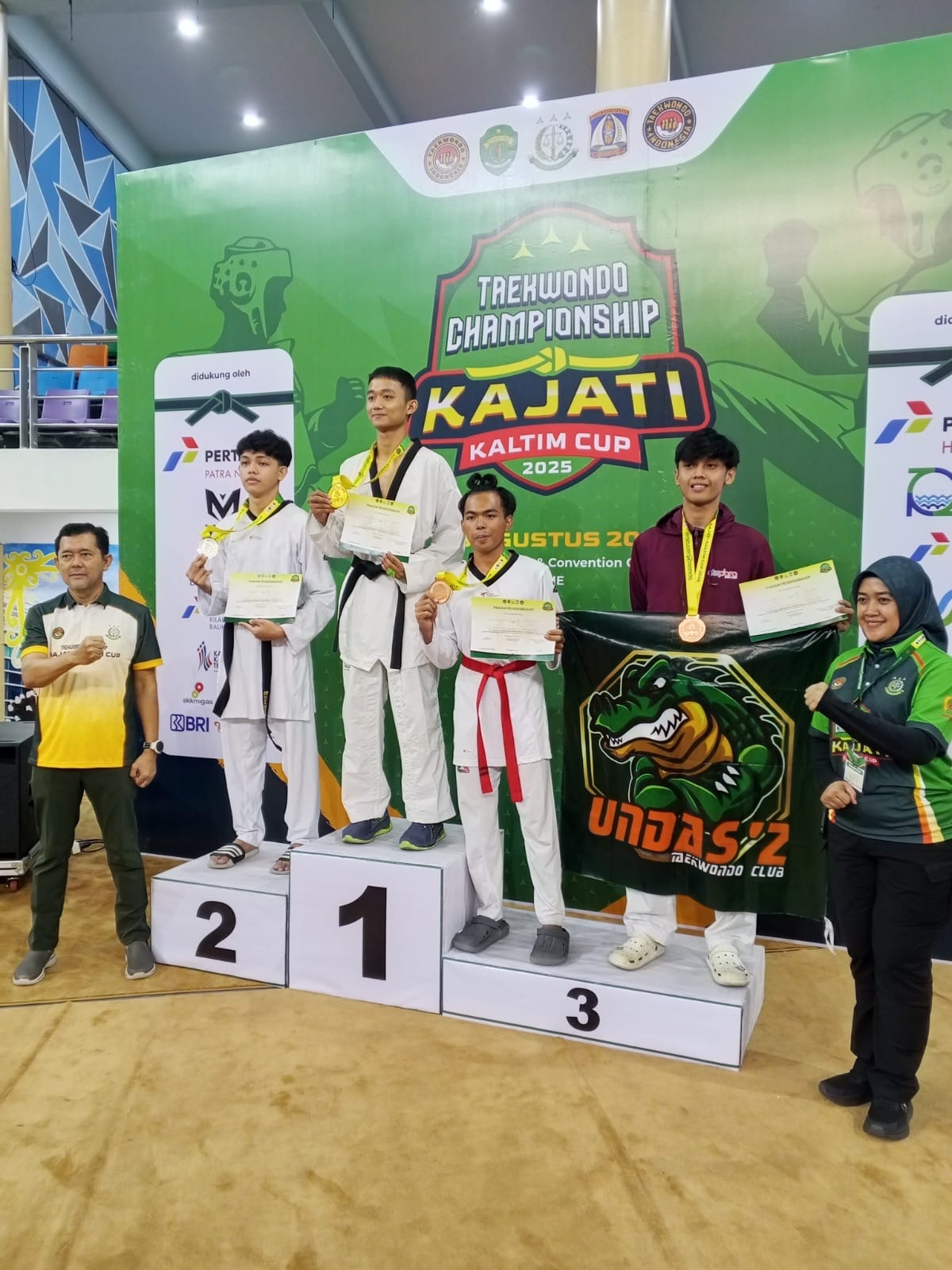 SELAMAT DAN SUKSES KEPADA MUHAMMAD ALIF RABBANI ATAS RAIHAN MEDALI PERUNGGU DI KEJAKSAAN TINGGI KALIMANTAN TIMUR TAEKWONDO CHAMPIONSHIP 2025
