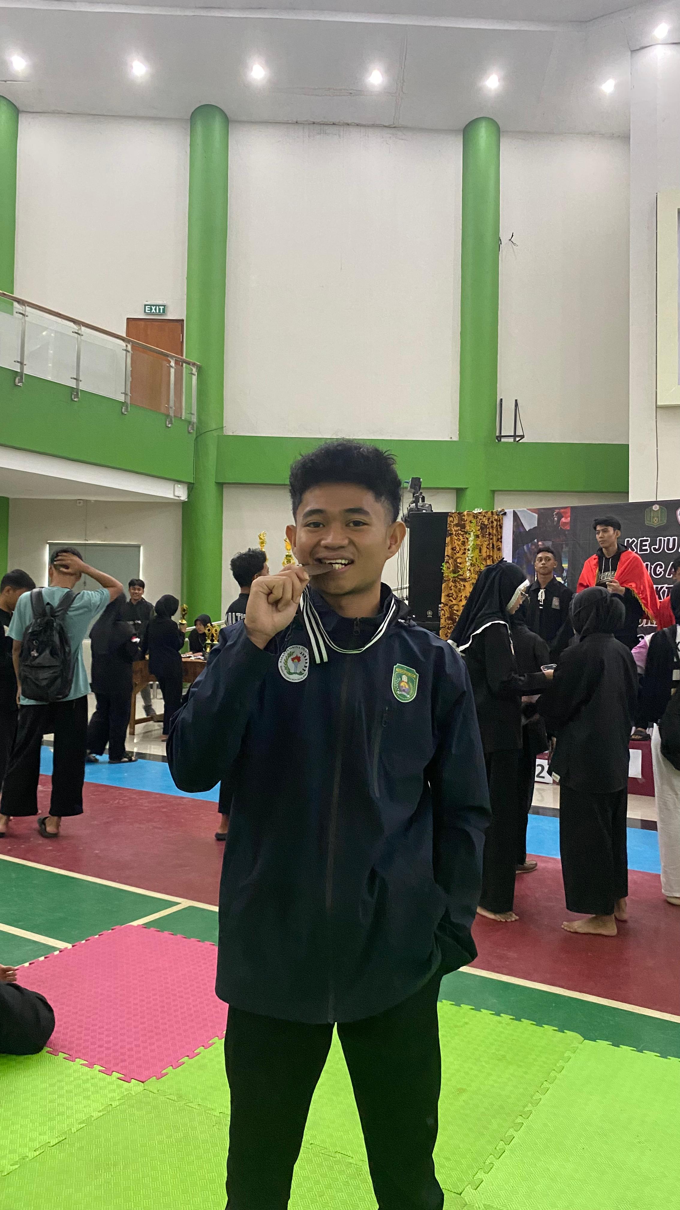 SELAMAT DAN SUKSES KEPADA FADHIL RAMADHAN SALIHUDDIN ATAS RAIHAN MEDALI PERUNGGU DI REKTOR CUP II UINSI 2024 SAMARINDA