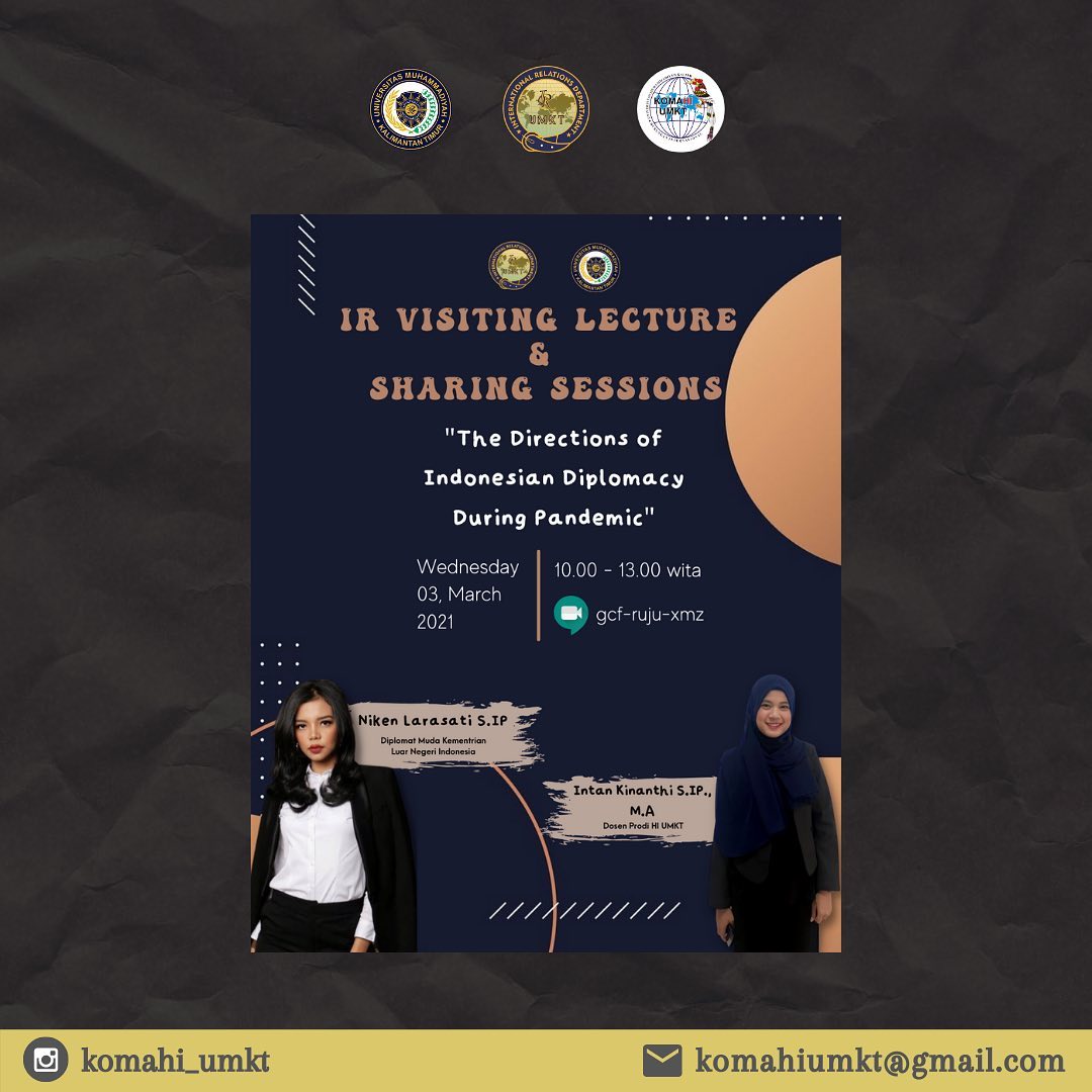 IR Visiting Lecturer & Sharing Sessions