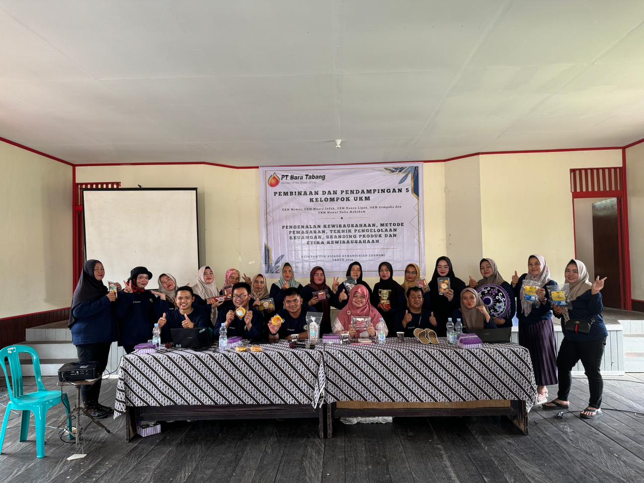 UMKT dan PT. Bara Tabang Kolaborasi dalam Program Pengabdian untuk Peningkatan UMKM Binaan di Kutai Kartanegara