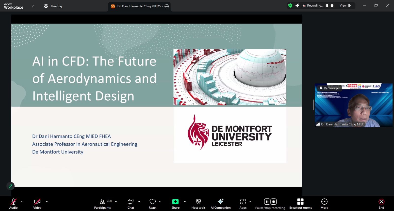Fakultas Sains dan Teknologi UMKT Sukses Selenggarakan The 9th Mechanical Engineering, Science, and Technology (MEST) International Conference