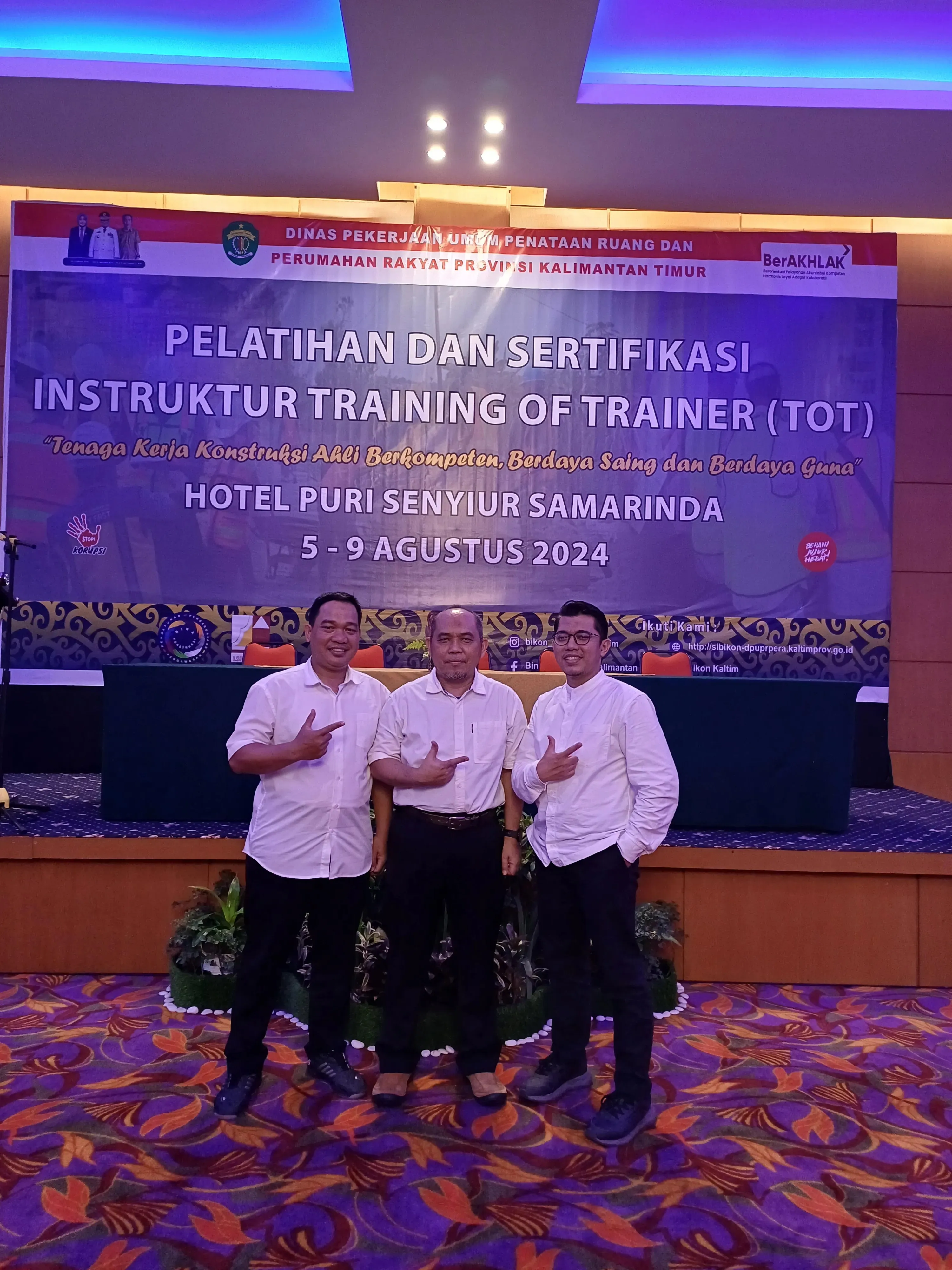 Pelatihan dan Sertifikasi Instruktur Training Of Trainer (TOT)