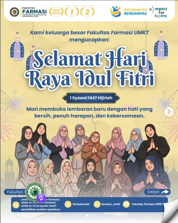 Selamat Hari Raya Idul Fitri 1447 H: Momentum Sucikan Hati dan Pererat Silaturahmi