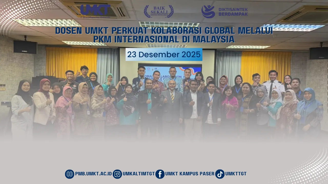 Dosen UMKT Perkuat Kolaborasi Global melalui PKM Internasional di Malaysia