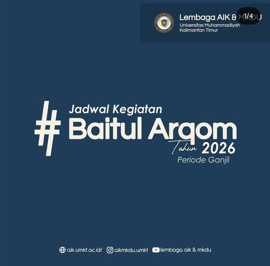 Jadwal pelaksanaan Baitul Arqam Tahun 2026
