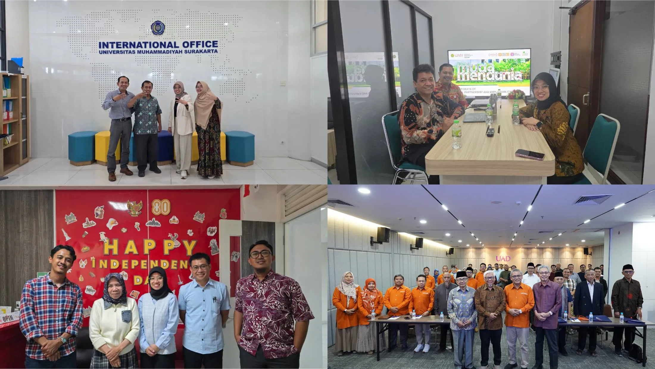KKUI UMKT Perkuat Jejaring Internasional melalui Kunjungan Kerja dan Benchmarking ke Empat Perguruan Tinggi Muhammadiyah