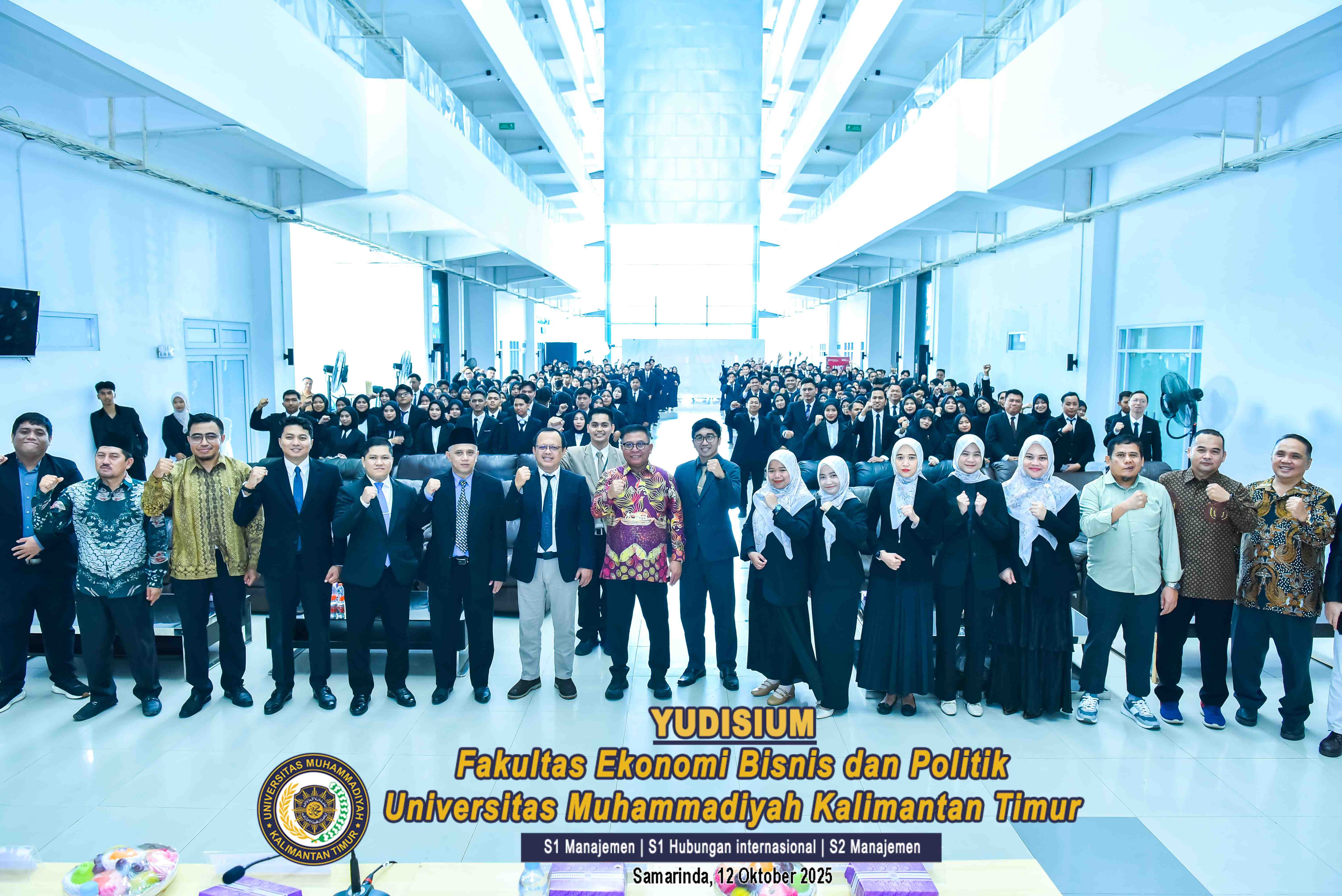 Yudisium dan Pembekalan Calon Lulusan FEBP UMKT Genap 2024/2025: Lulusan Diingatkan Wajib Kuasai Triple Skill di Era Digital