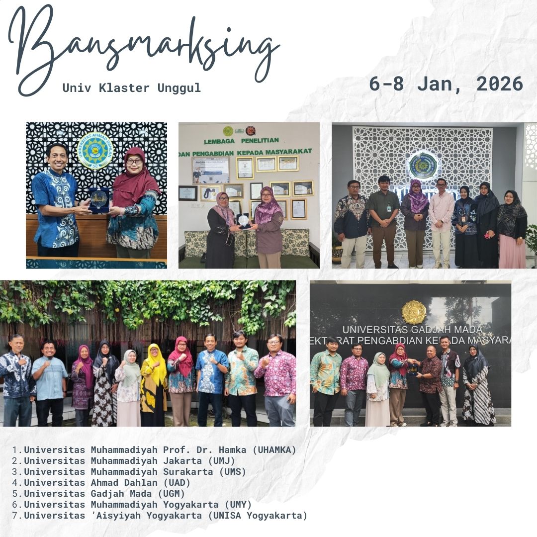 LPPM UMKT Laksanakan Benchmarking Penguatan Tata Kelola Kerja Sama, Riset, PkM, dan KKN