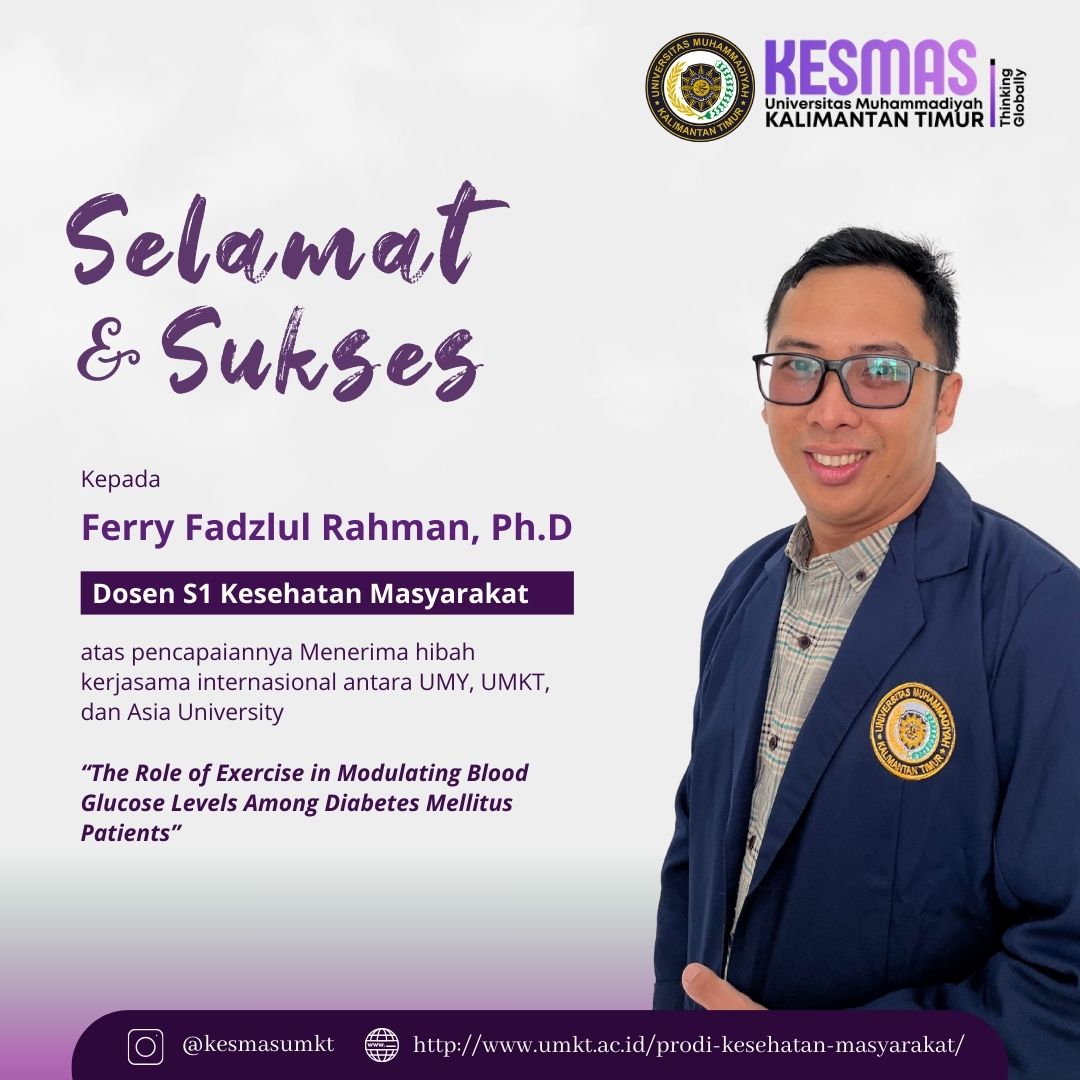 Selamat dan sukses kepada Bapak Ferry Fadzlul Rahman, Ph.D.
