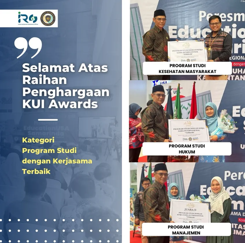 Selamat dan Sukses Fakultas Hukum Atas Raihan Penghargaan KUI Awards 2024 dalam Kategori Program Studi dengan Kerjasama Terbaik