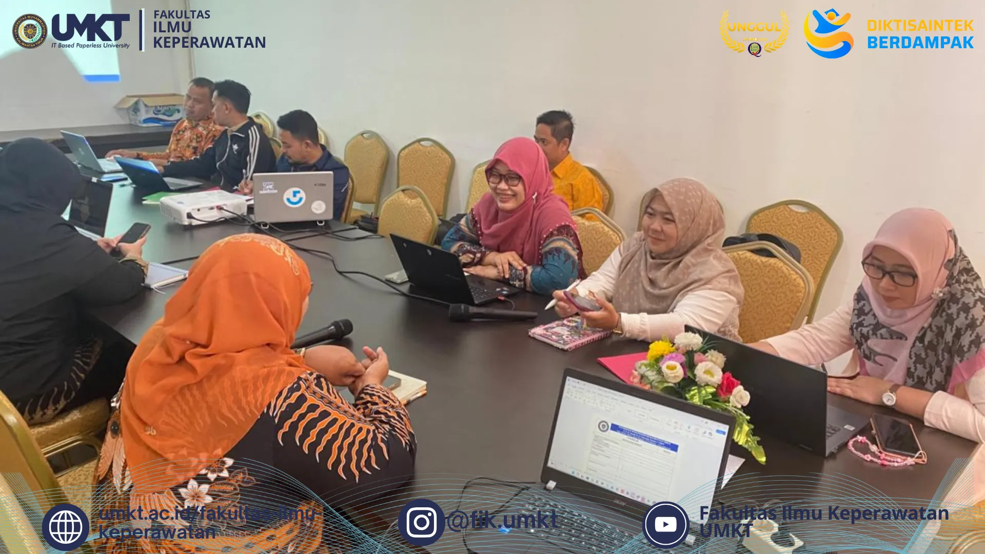 HADIRKAN SOLUSI LEWAT DISKUSI, "LPPM MENYAPA" FAKULTAS ILMU KEPERAWATAN UNIVERSITAS MUHAMMADIYAH KALIMANTAN TIMUR