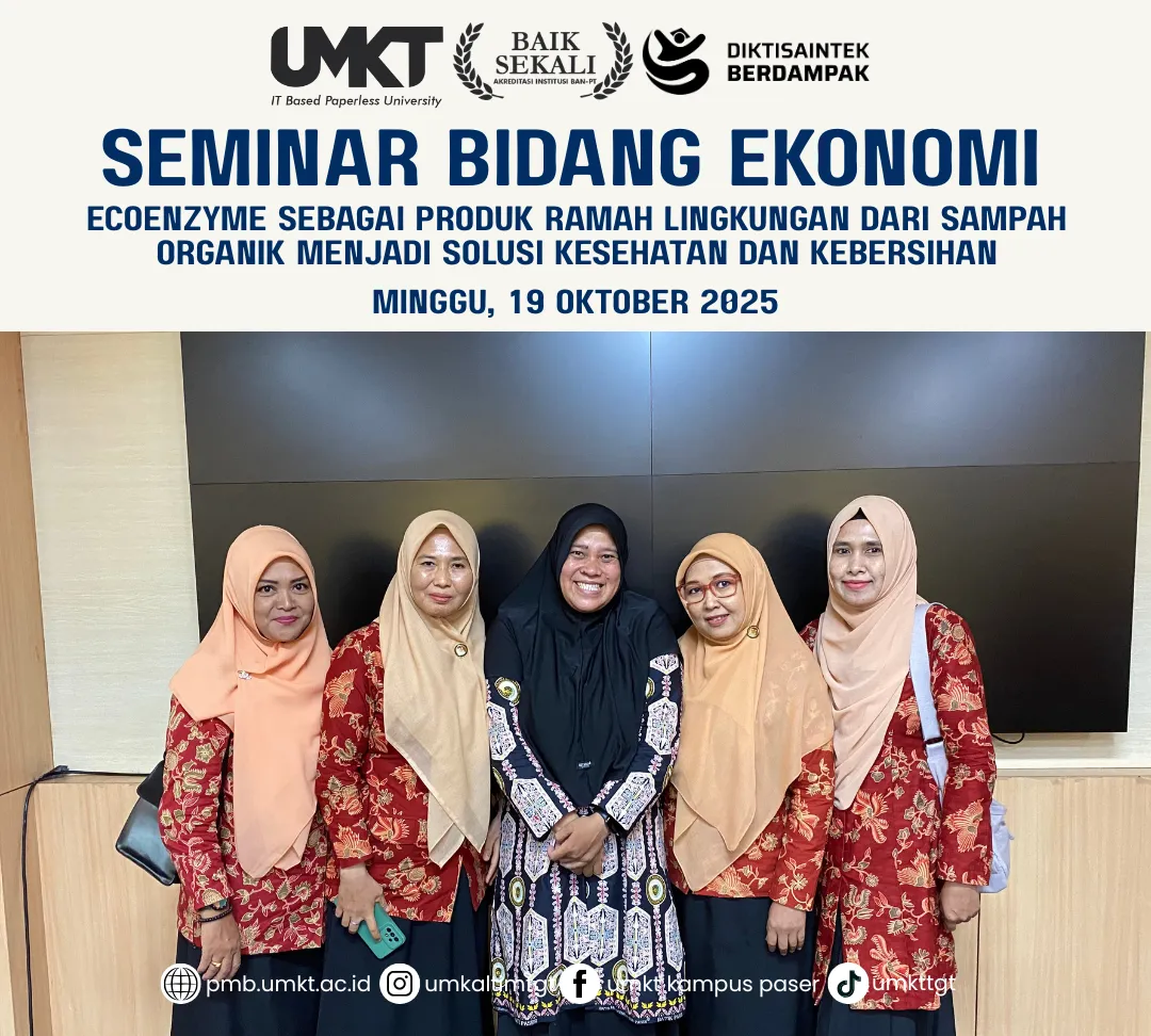 Dharma Wanita Persatuan Kabupaten Paser Gandeng Dosen UMKT FPBD Edukasi Ecoenzyme Sebagai Solusi Kesehatan dan Kebersihan