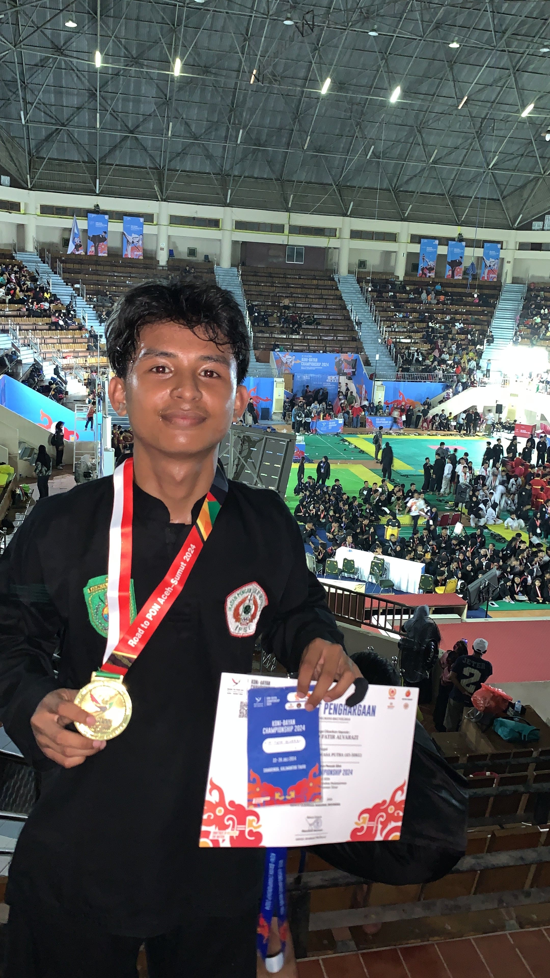 SELAMAT DAN SUKSES KEPADA M. FATIR ALVARAZI ATAS RAIHAN MEDALI PERAK DI KONI-BAYAN CHAMPIONSHIP 2024