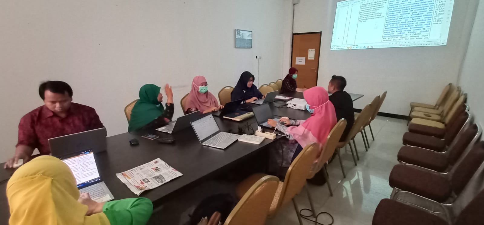 Rapat Persiapan MONEV Pasca Akreditasi D3 Keperawatan