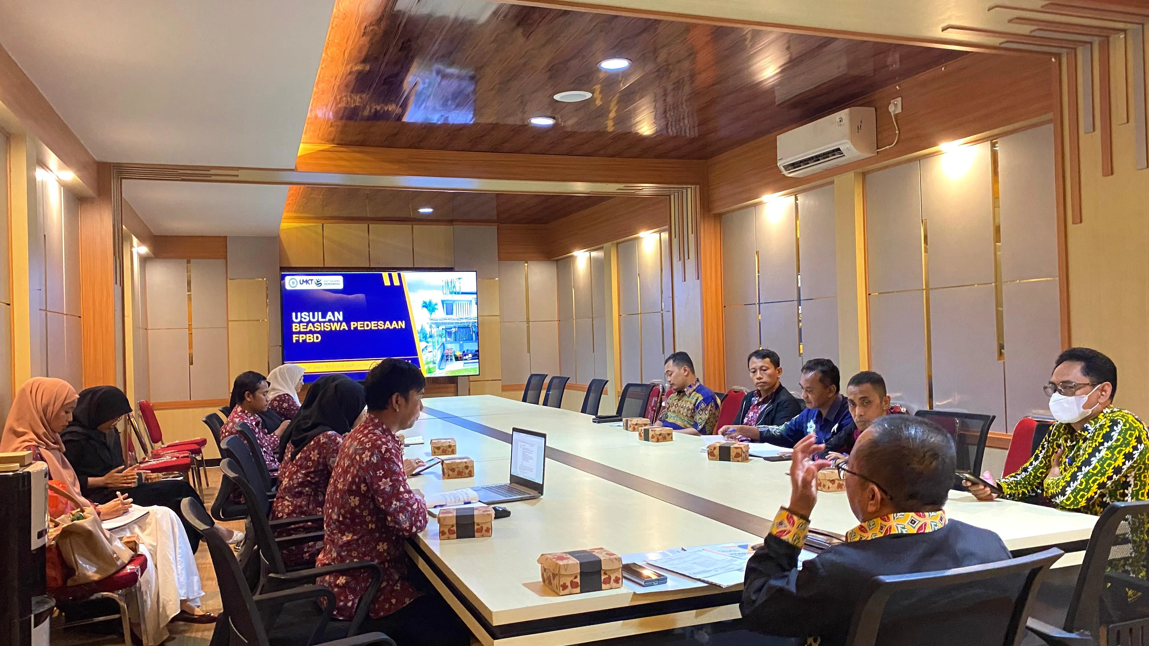 FPBD UMKT Rancang Program Beasiswa “1 Desa 1 Sarjana”, Kunjungi Pemerintah Daerah untuk Jalin Kolaborasi
