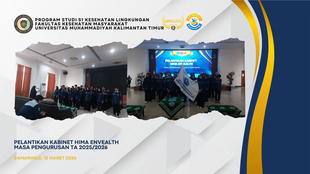 Pelantikan Kabinet HIMA ENVEALTH Masa Pengurusan TA 2025/2026