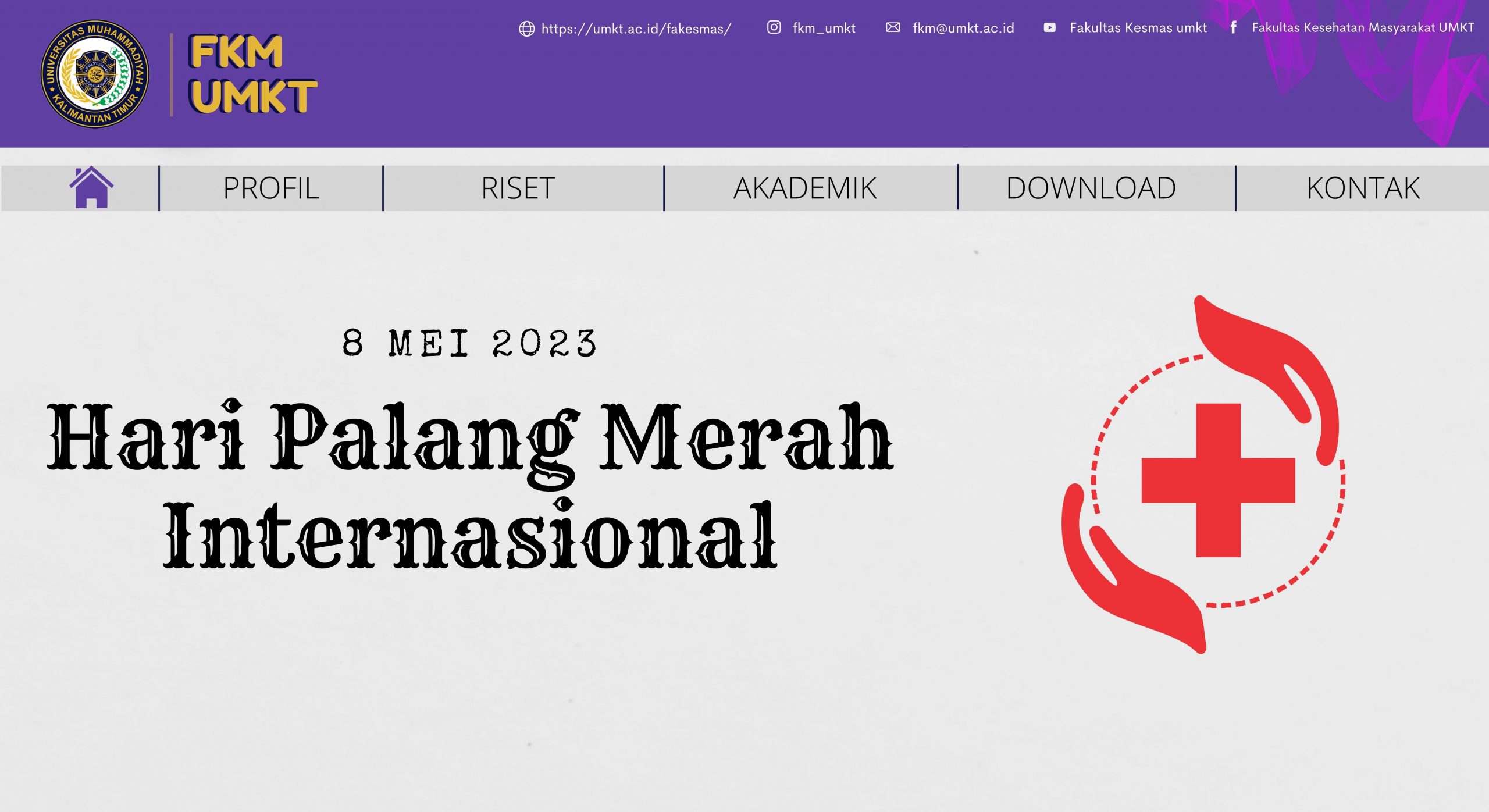Selamat Hari Palang Merah Internasional