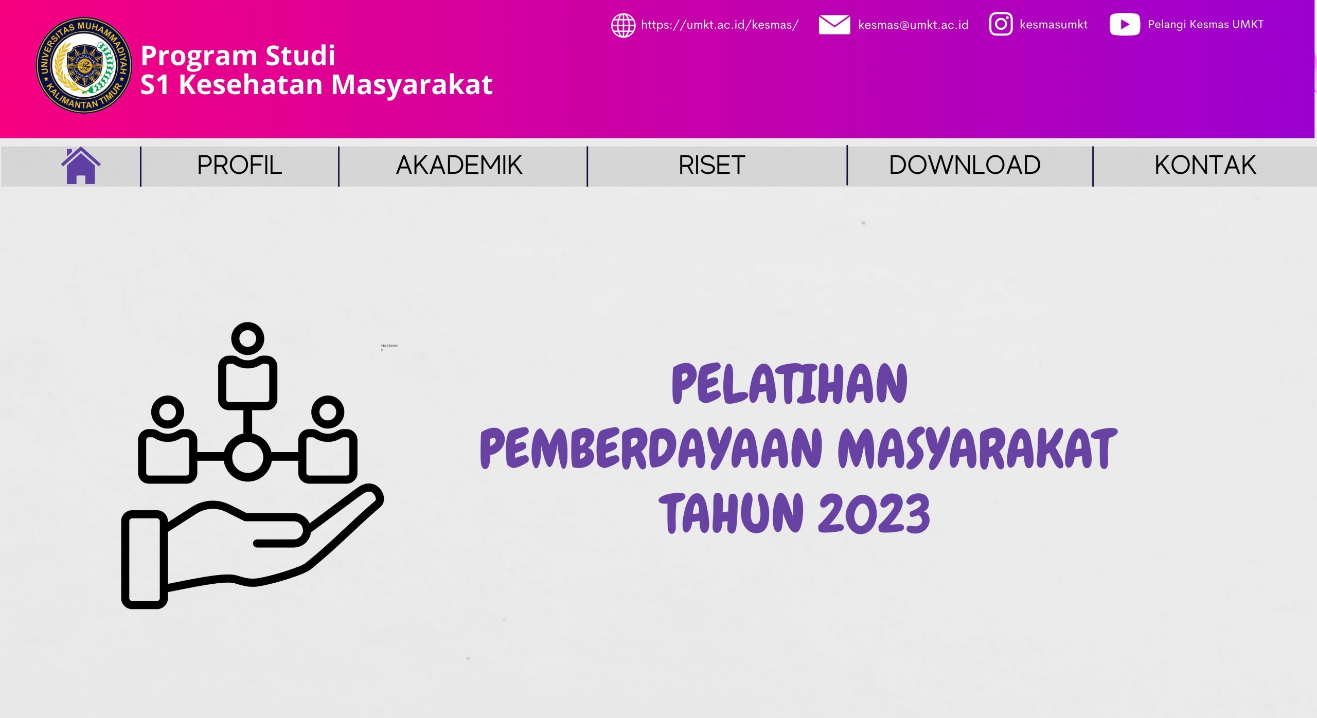 Pelatihan Pemberdayaan Masyarakat Lulusan Kesmas UMKT oleh Suara Muhammadiyah