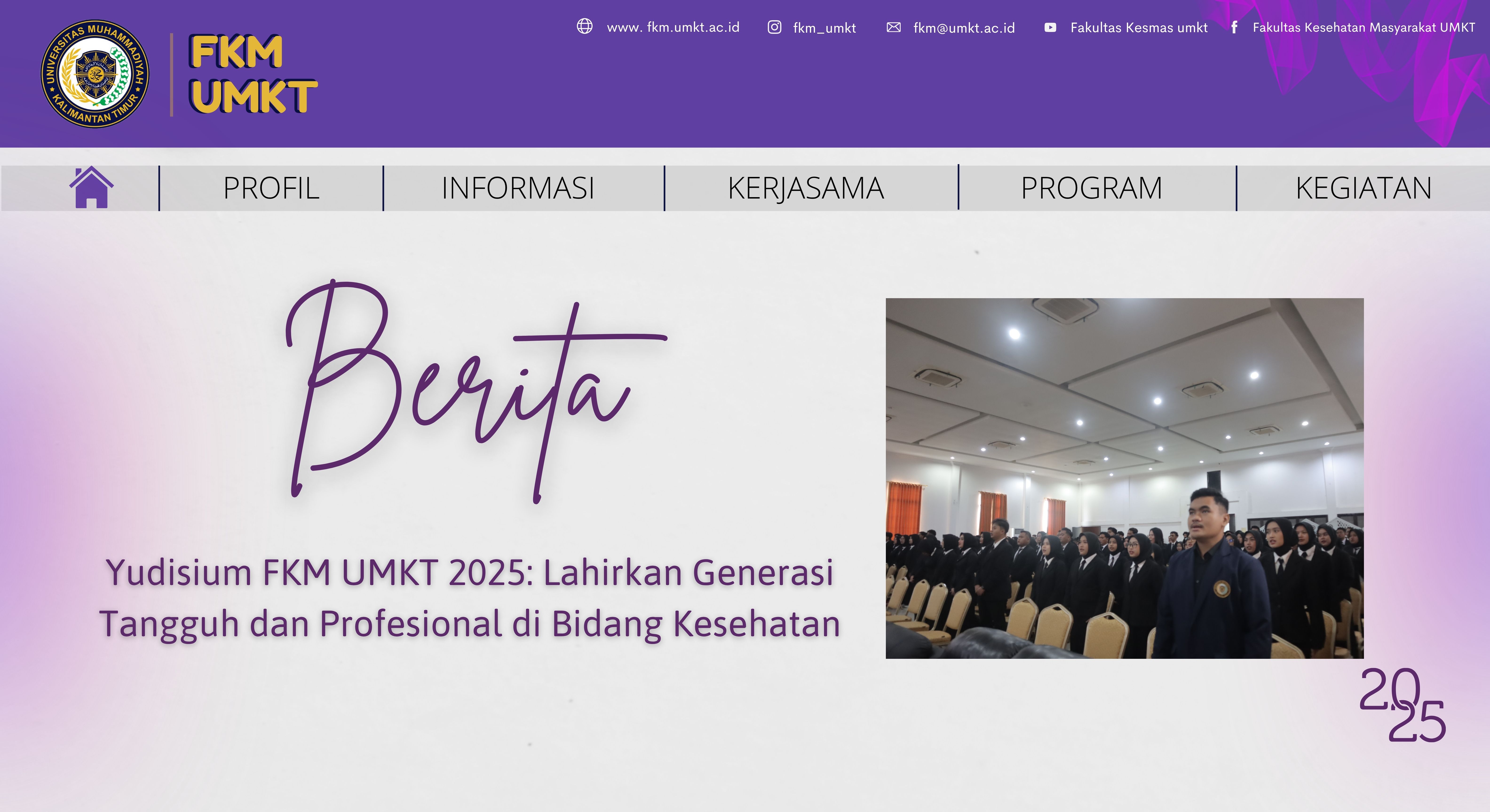 Yudisium FKM UMKT 2025: Lahirkan Generasi Tangguh dan Profesional di Bidang Kesehatan
