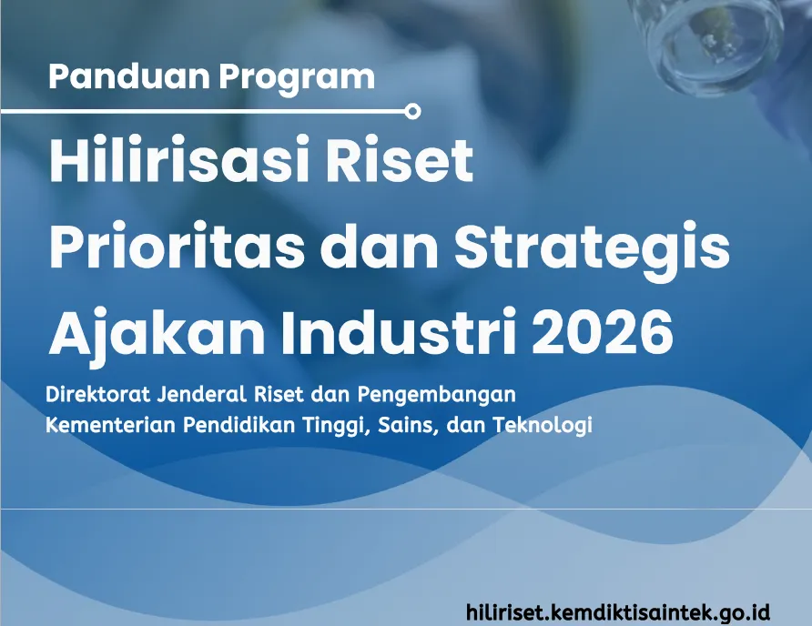 Program Hilirisasi Riset Prioritas dan Strategis 2026