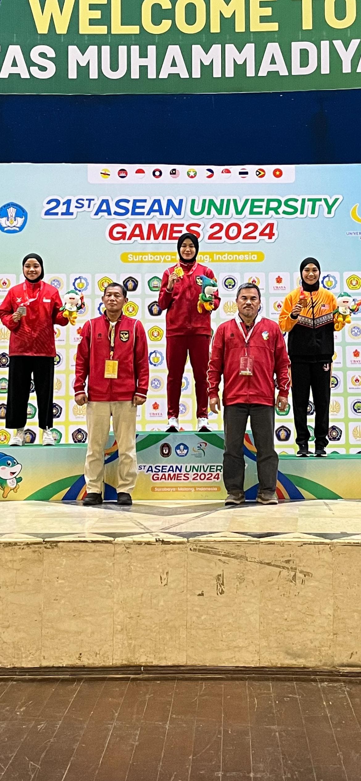 SELAMAT DAN SUKSES KEPADA FITRI MAWARNI ATAS RAIHAN MEDALI EMAS DI ASEAN UNIVERSITY GAMES (AUG) 2024