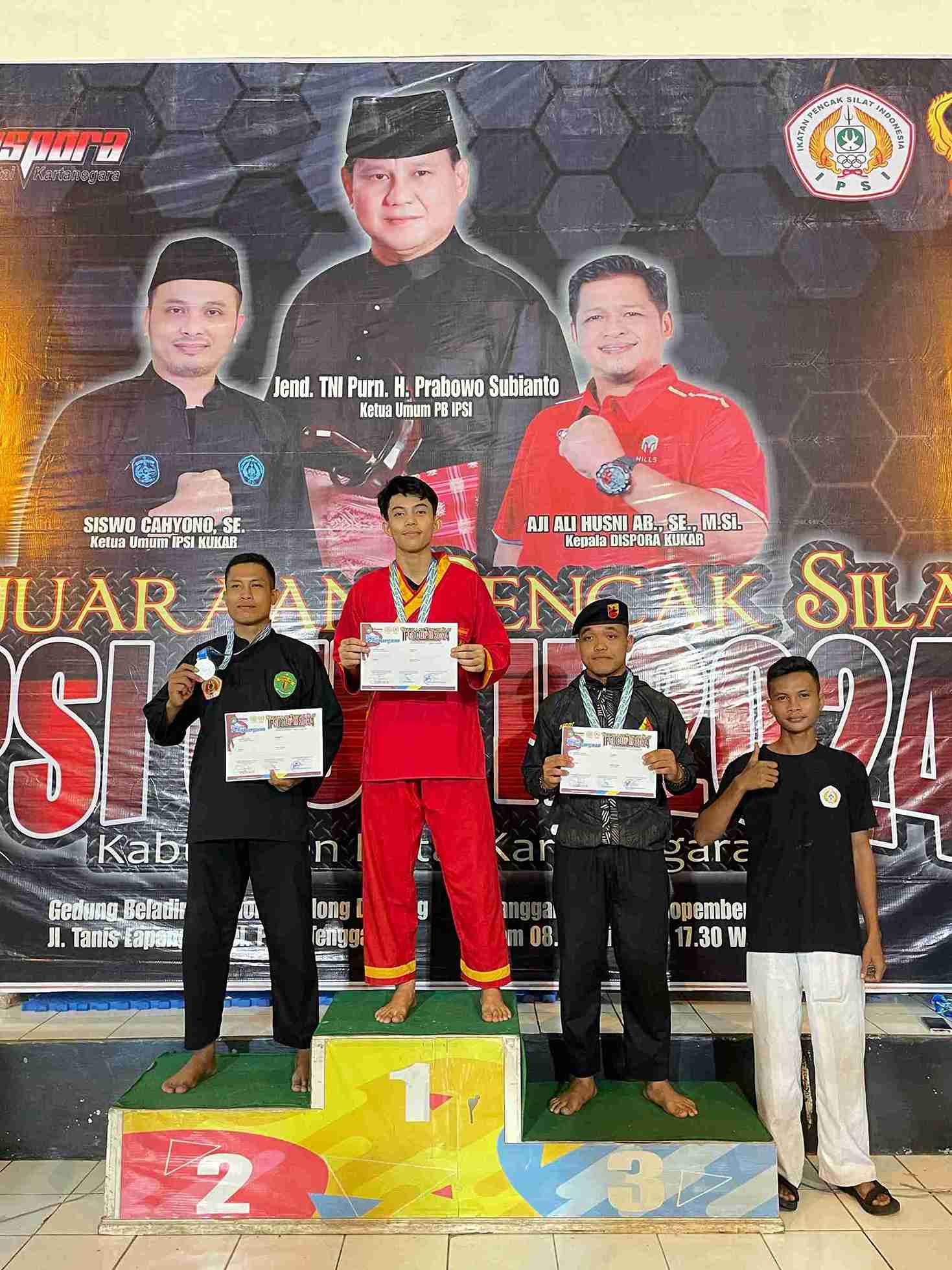 SELAMAT DAN SUKSES KEPADA M. ANDI AZRIL ATAS RAIHAN MEDALI EMAS DI IPSI CUP II 2024 KUTAI KARTANEGARA