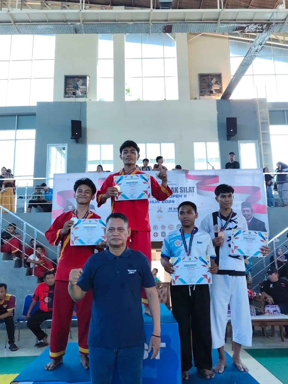 SELAMAT DAN SUKSES KEPADA ALIF FATHURRAHMAN ATAS RAIHAN MEDALI PERAK DI WALIKOTA CUP OPEN II 2024 SAMARINDA