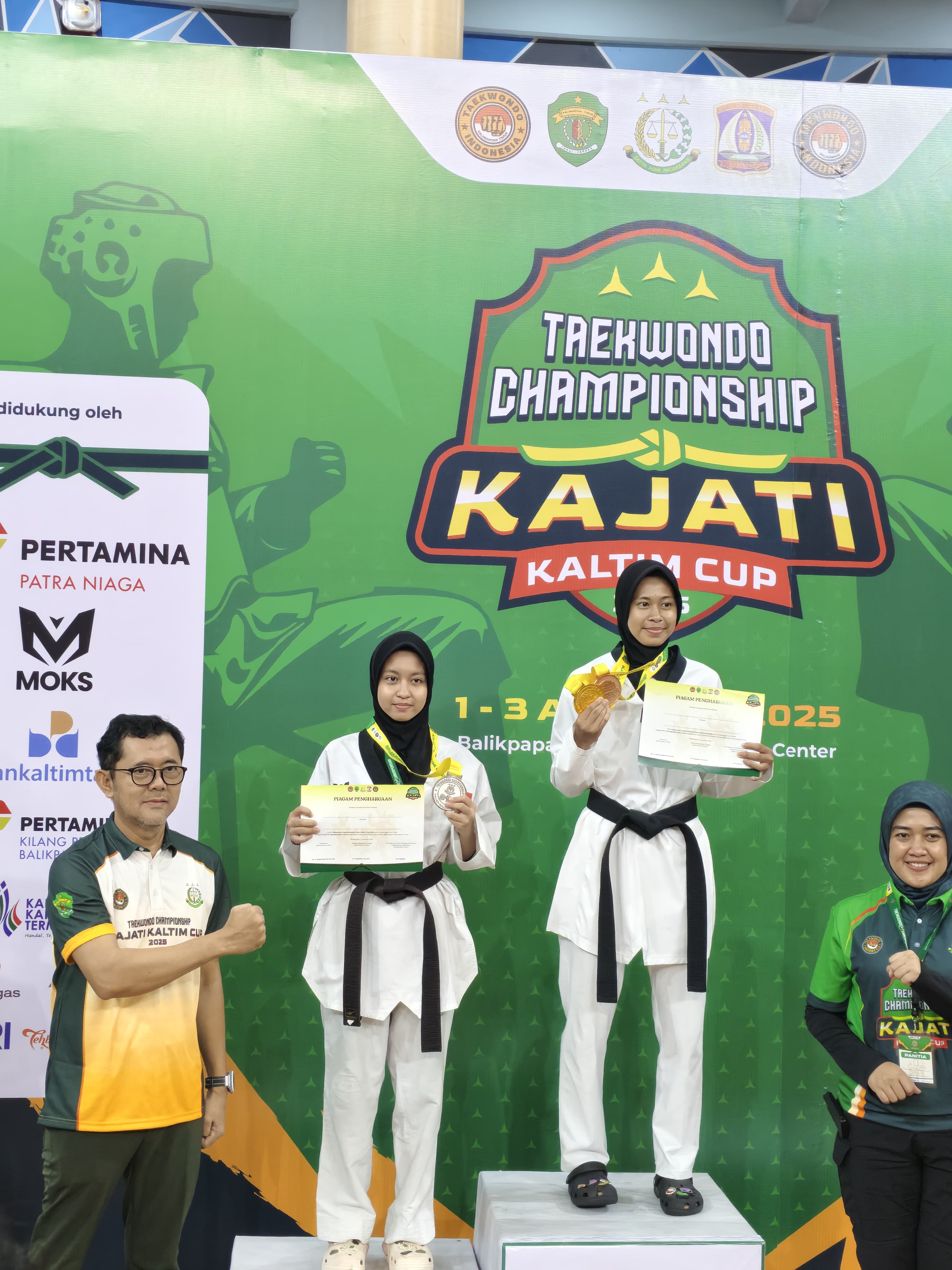 SELAMAT DAN SUKSES KEPADA SUCI NUR KHODIZAH ATAS RAIHAN MEDALI PERAK DI KEJAKSAAN TINGGI KALIMANTAN TIMUR TAEKWONDO CHAMPIONSHIP 2025