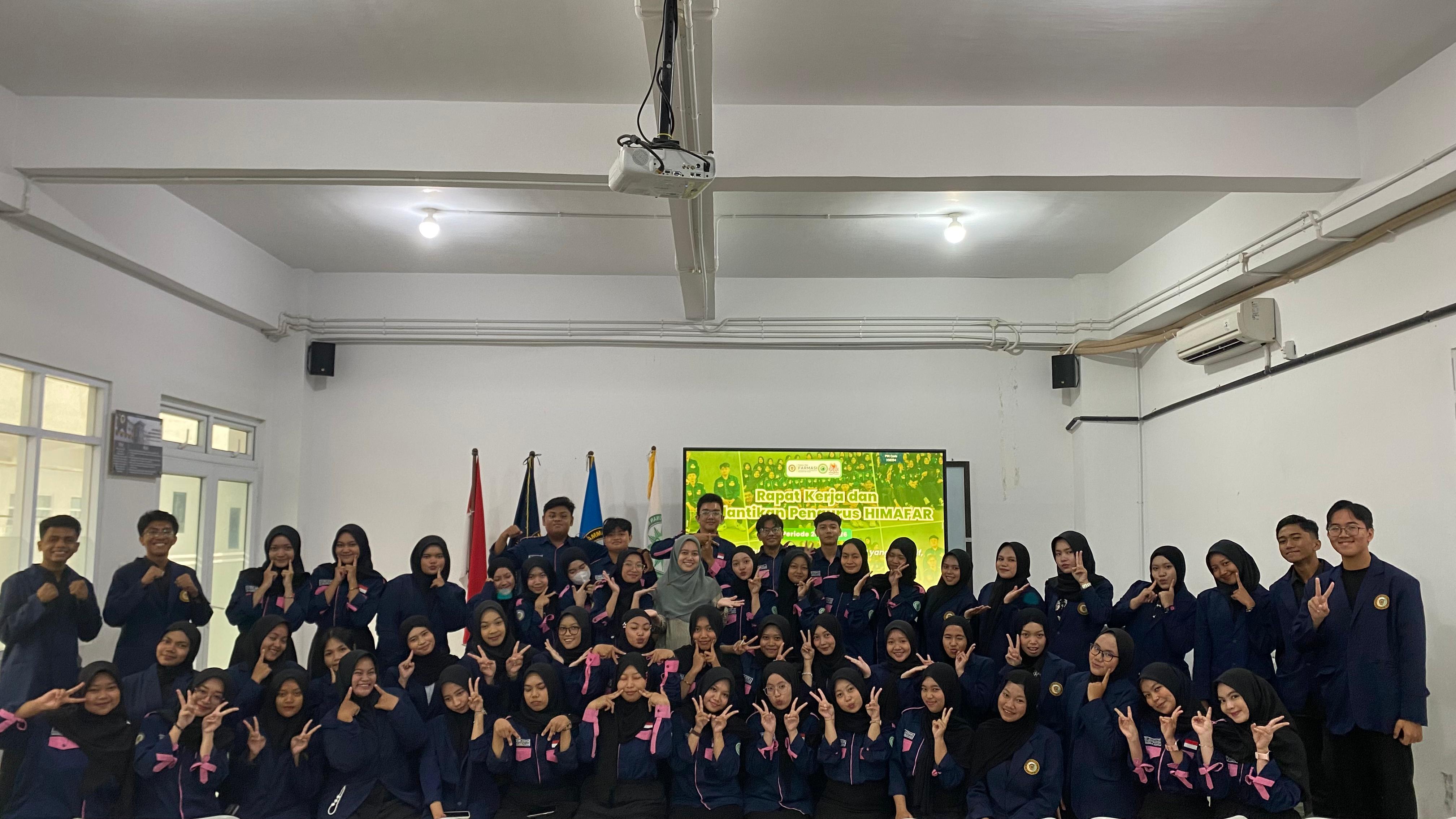 HIMAFAR UMKT Gelar Rapat Kerja dan Pelantikan Pengurus Baru Periode 2025–2026