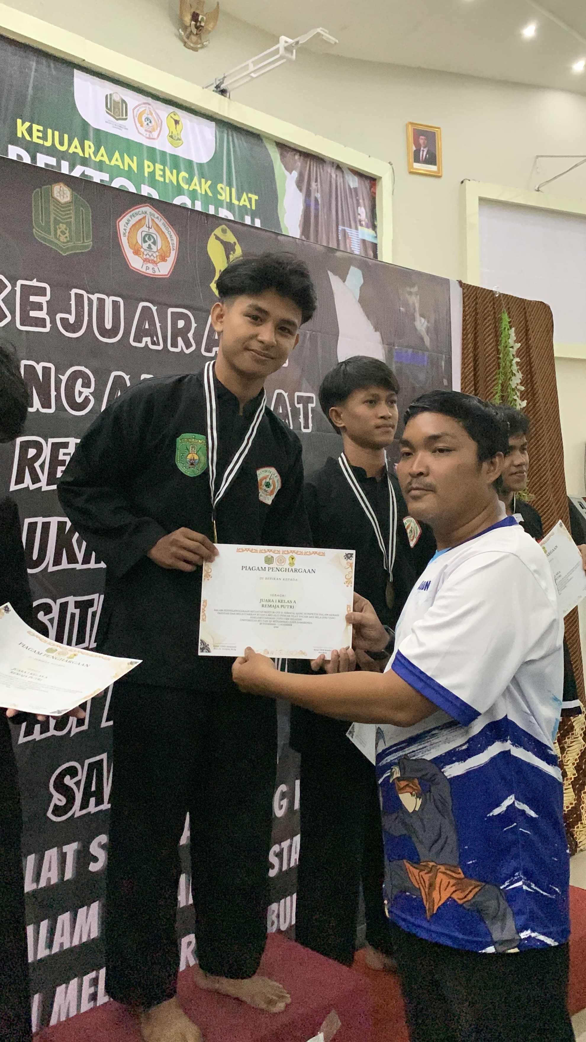 SELAMAT DAN SUKSES KEPADA MUHAMMAD FATIR ALVARAZI ATAS RAIHAN MEDALI EMAS DI REKTOR CUP II UINSI 2024 SAMARINDA