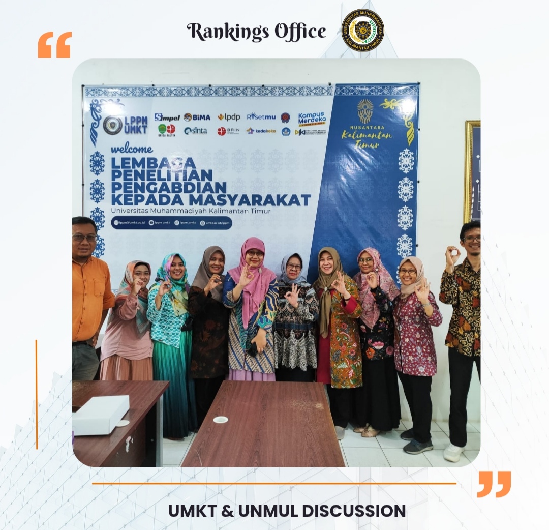Dukung Implementasi SDG'S Kalimantan Timur, UMKT diskusi bersama SDG'S Center Universitas Mulawarman