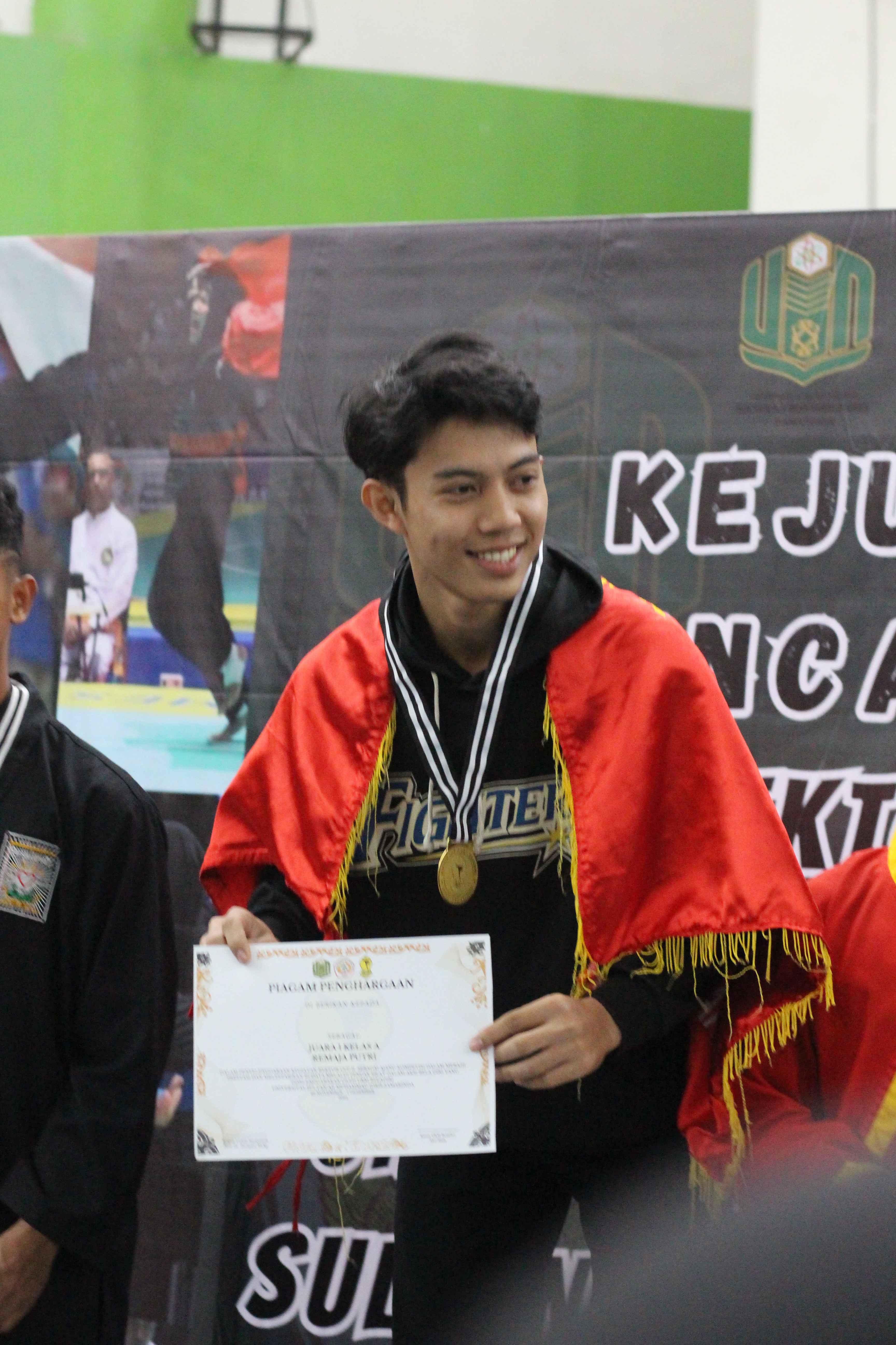 SELAMAT DAN SUKSES KEPADA M. ANDI AZRIL ATAS RAIHAN MEDALI EMAS DI REKTOR CUP II UINSI 2024 SAMARINDA