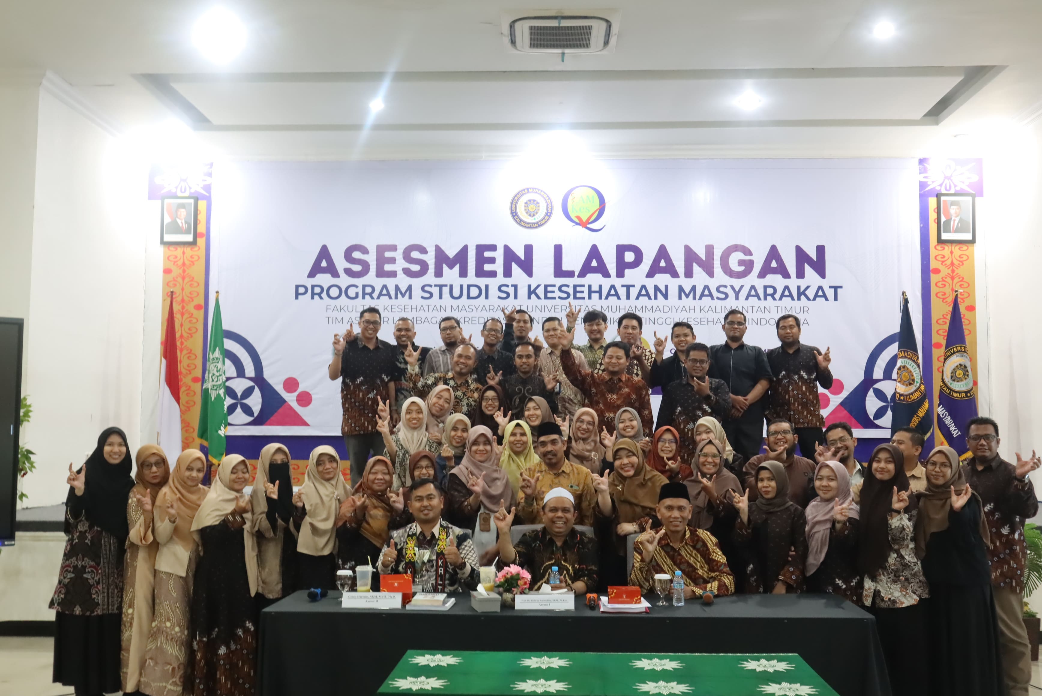 Asesmen Lapangan Akreditasi Program Studi S1 Kesehatan Masyarakat oleh LAM-PTKes