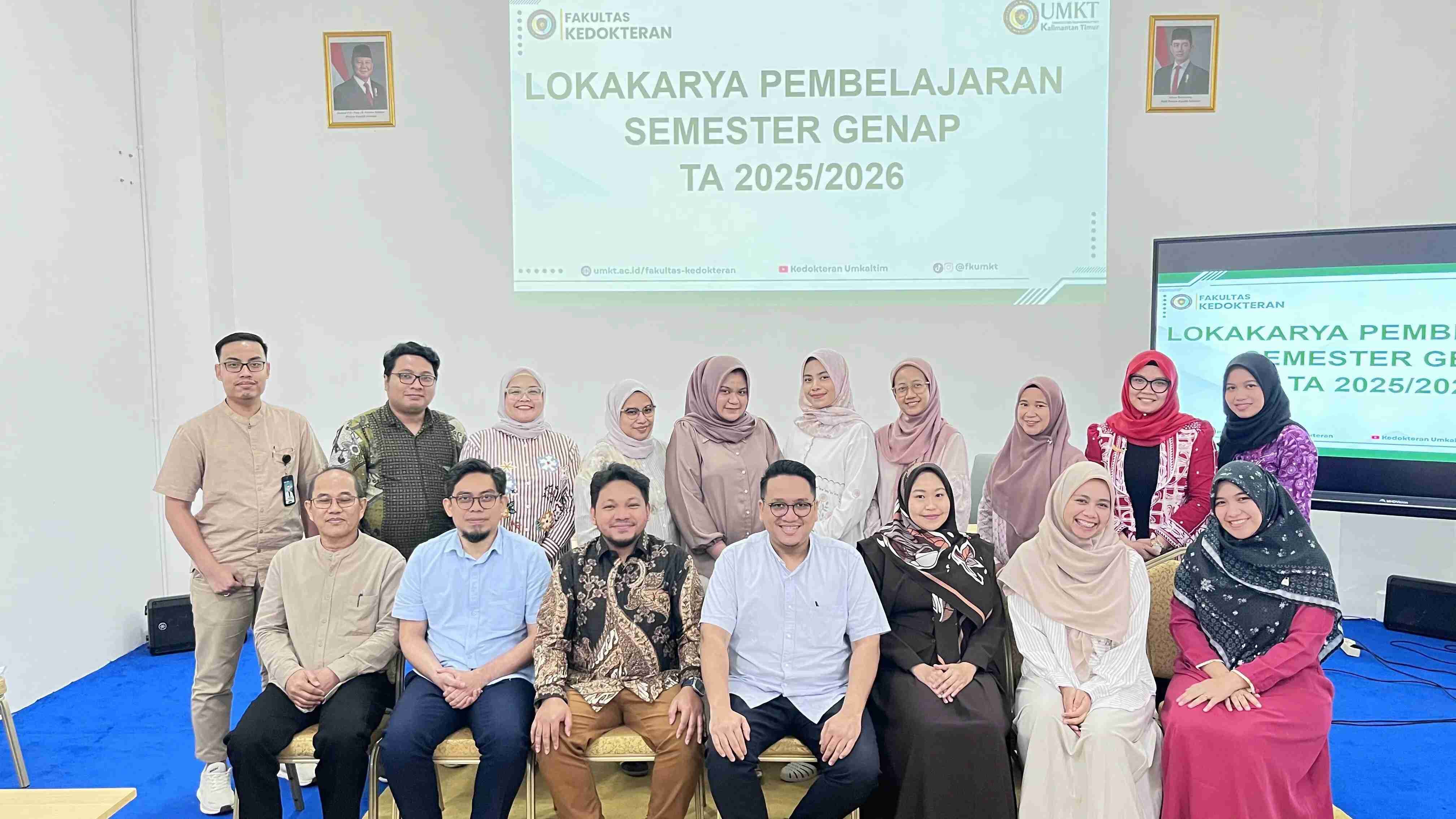 Lokakarya Evaluasi Blok Semester Genap TA 2025/2026 Prodi Kedokteran UMKT