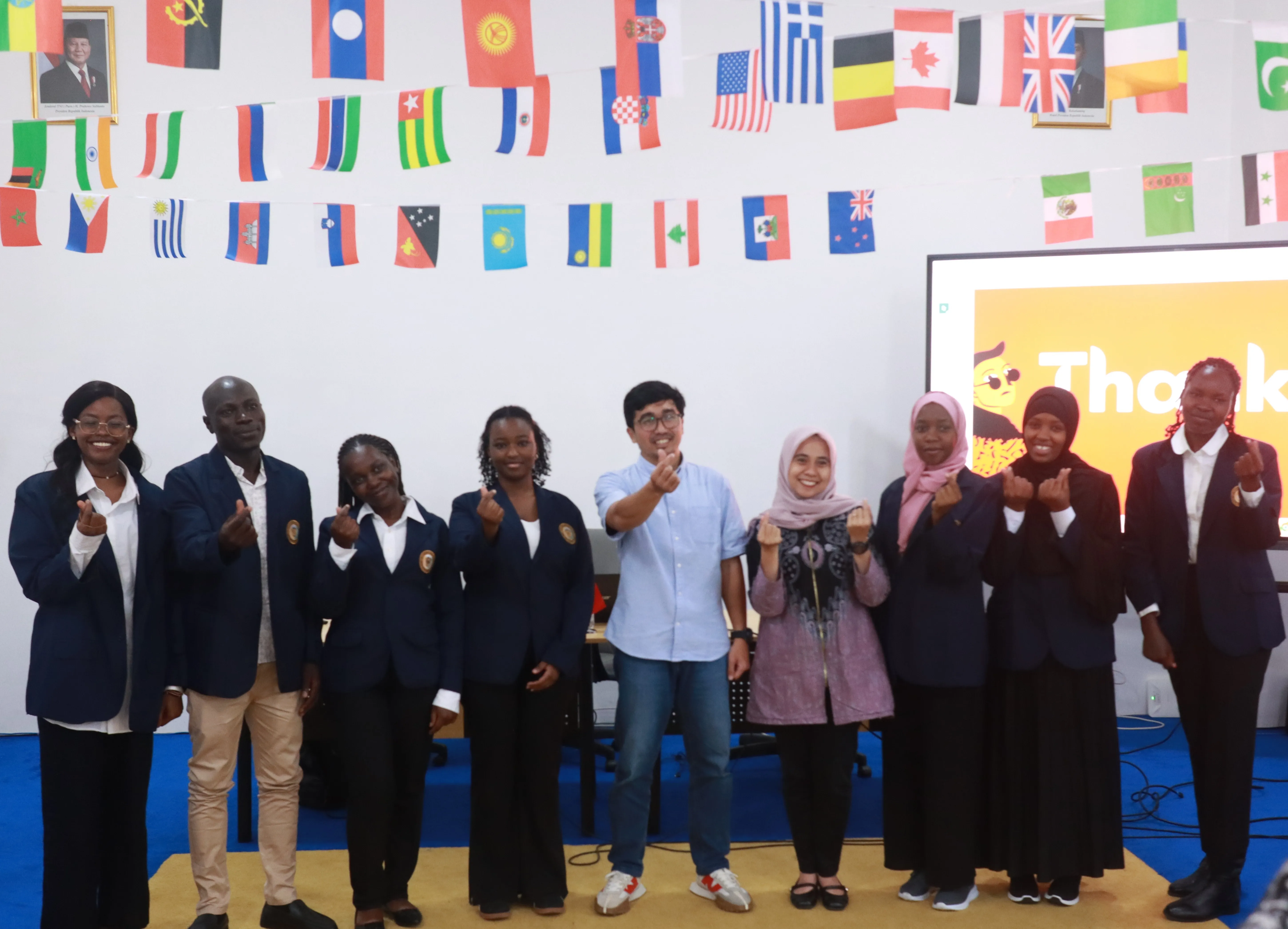 UMKT Sambut Mahasiswa Asing Baru Tahun Akademik 2025/2026