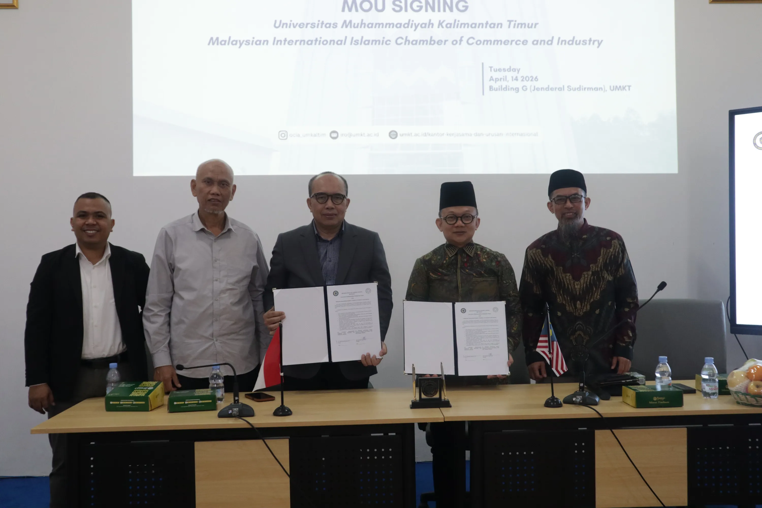 UMKT Terima Courtesy Visit MIICCI, Perkuat Kolaborasi Internasional Bidang Industri dan Pendidikan