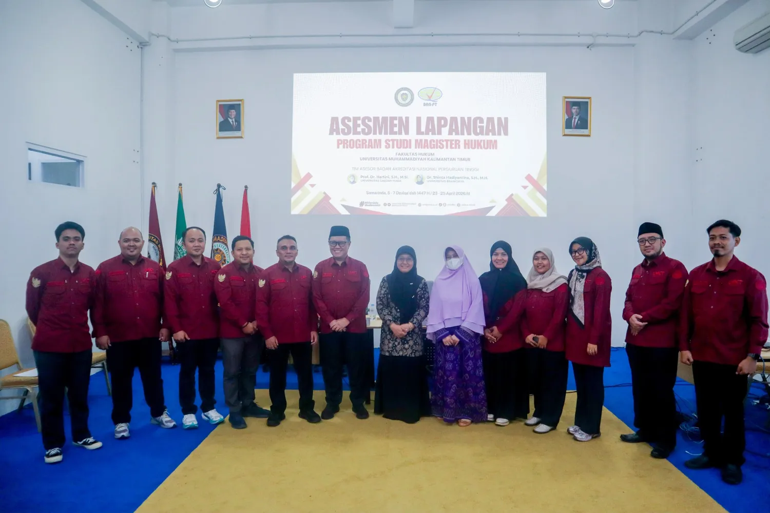 Asesmen Lapangan Magister Hukum UMKT, Perkuat Komitmen Mutu Akademik