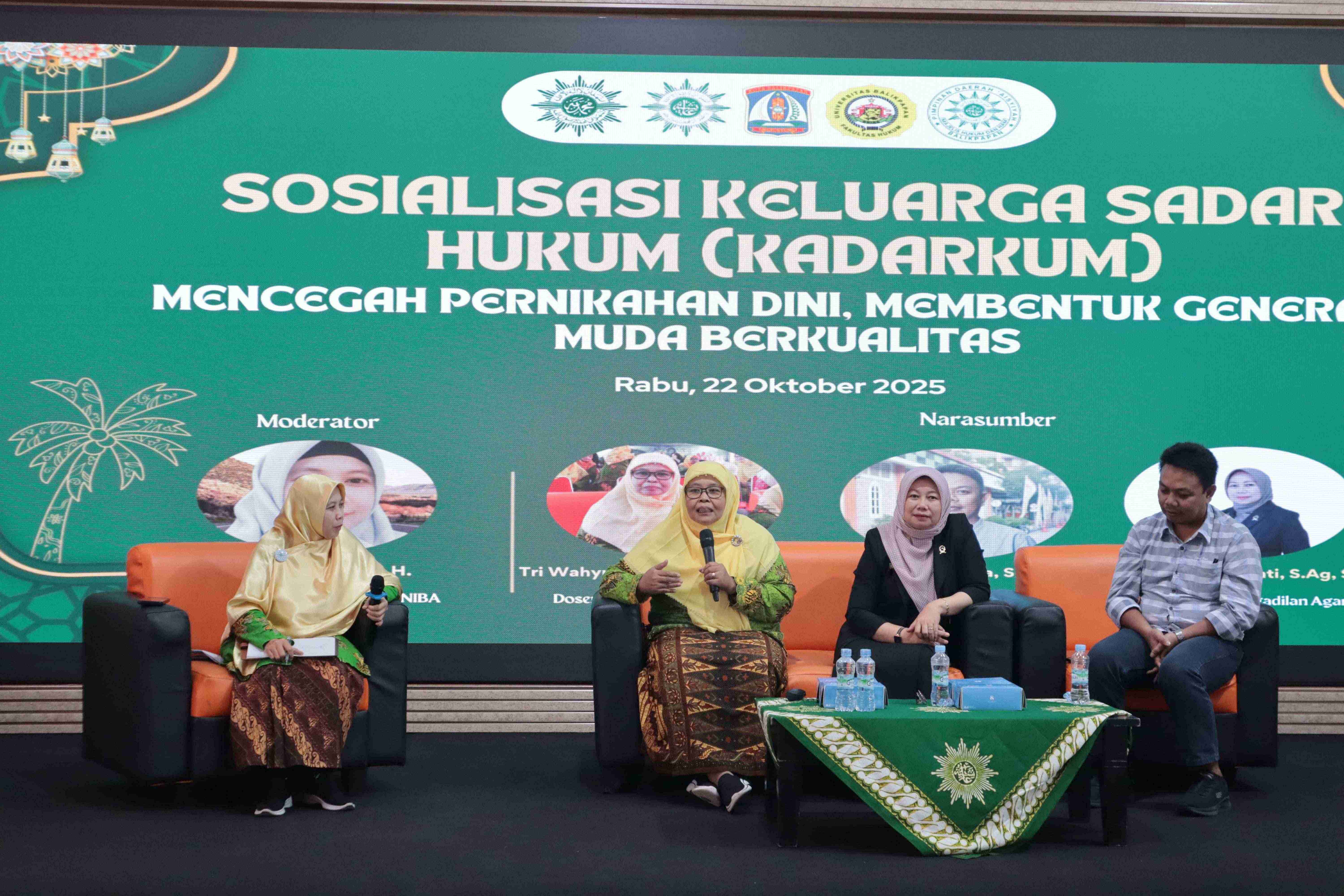 Dekan Fakultas Ilmu Keperawatan Hadir Sebagai Narasumber pada Sosialisasi Keluarga Sadar Hukum (KADARKUM)  oleh Pimpinan Daerah ‘Aisyiyah