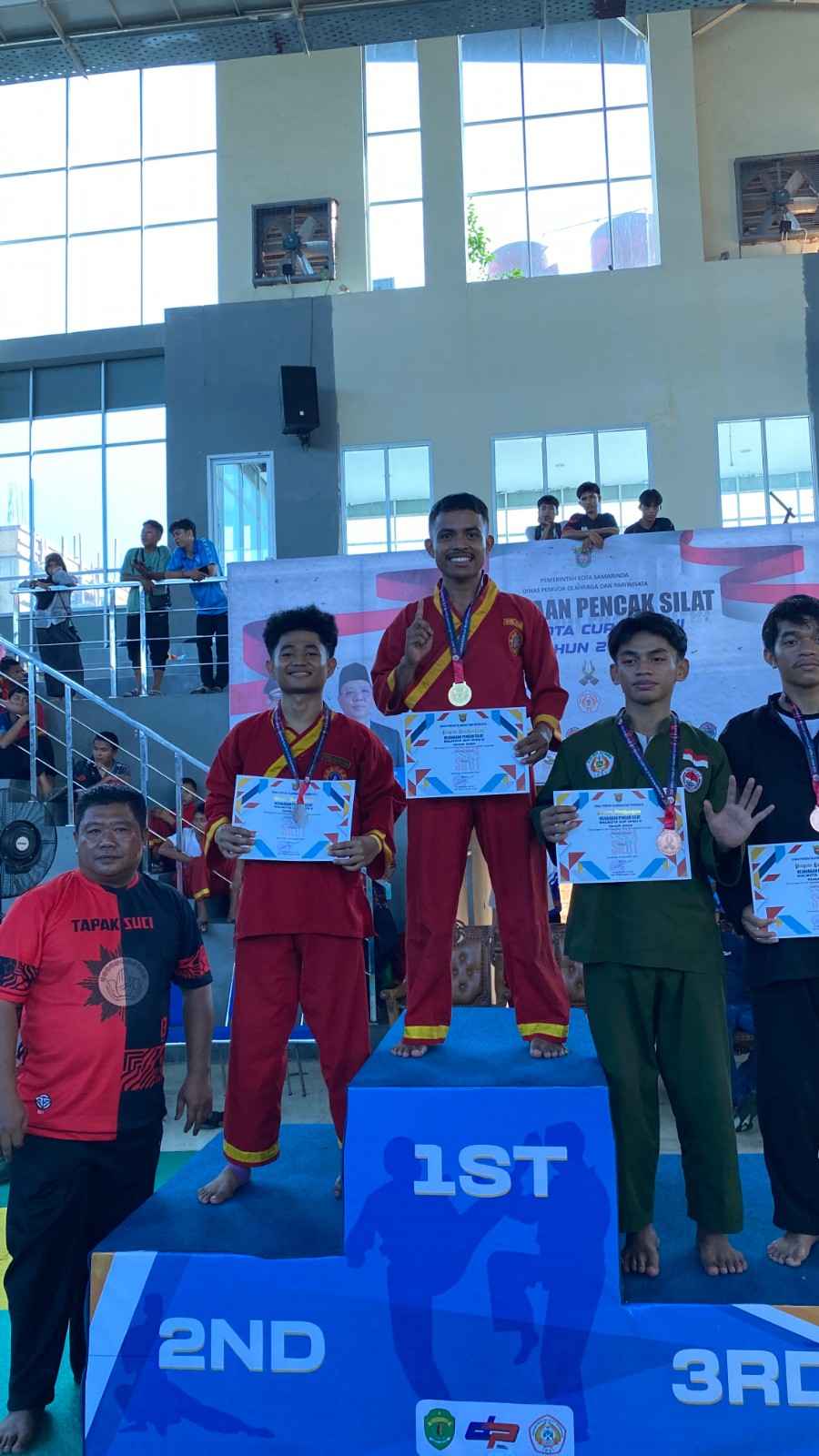 SELAMAT DAN SUKSES KEPADA SULAIMAN ATAS RAIHAN MEDALI EMAS DI WALIKOTA CUP OPEN II 2024 SAMARINDA