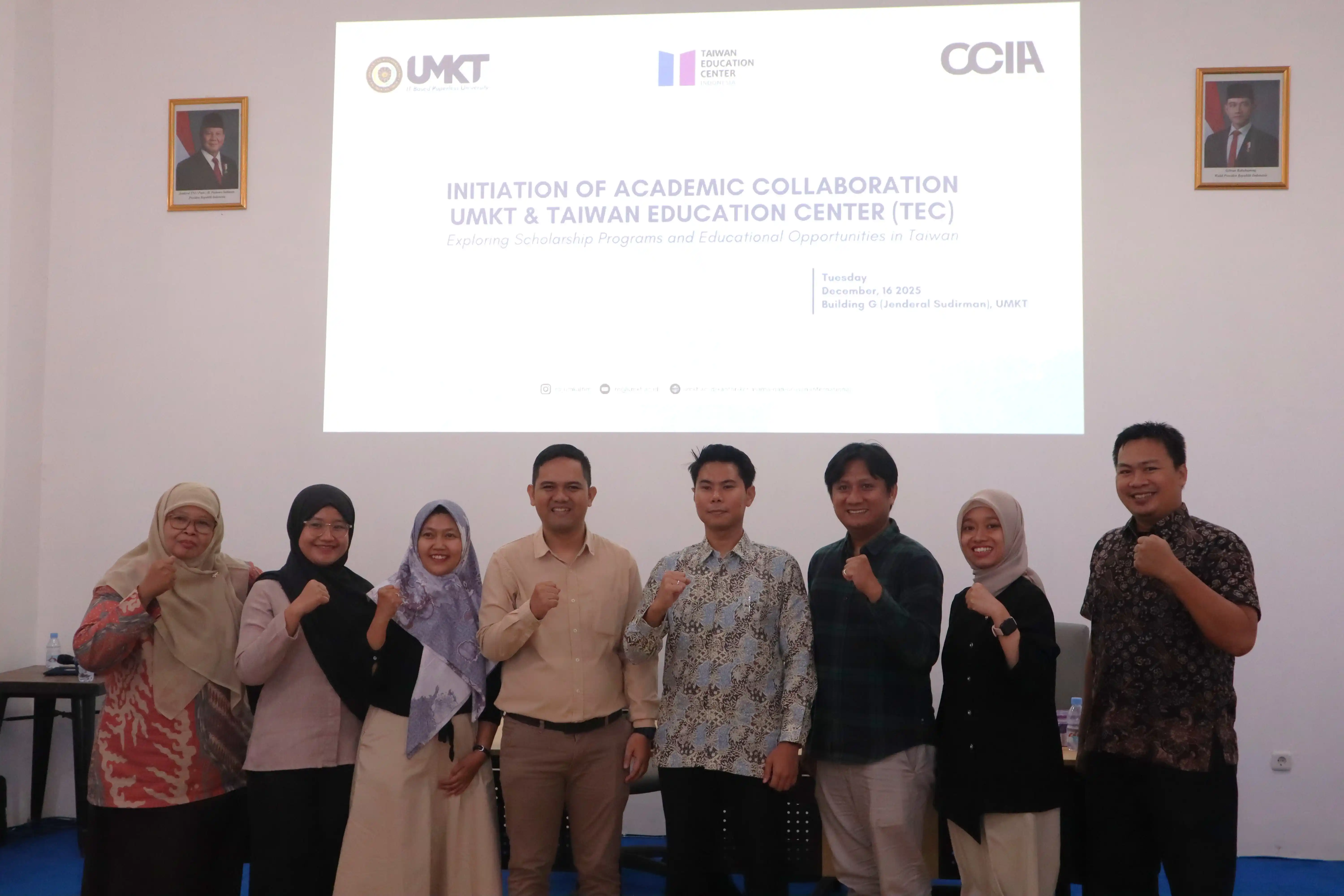 UMKT Jajaki Kolaborasi Akademik dengan Taiwan Education Center, Buka Peluang Beasiswa dan Kerja Sama Internasional