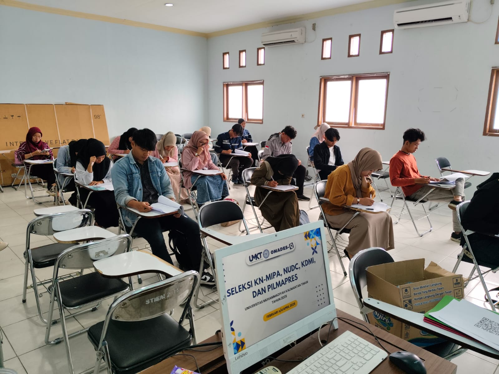 Persiapan KNMIPA 2025 : UMKT Melaksanakan Seleksi Tingkat Universitas untuk menggali potensi mahasiswa