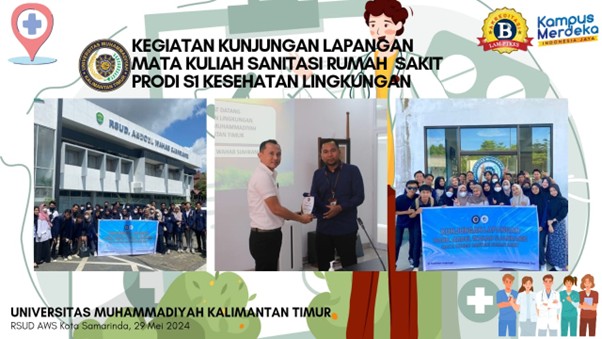 Kunjungan Lapangan di RSUD Abdoel Wahab Sjahranie Samarinda