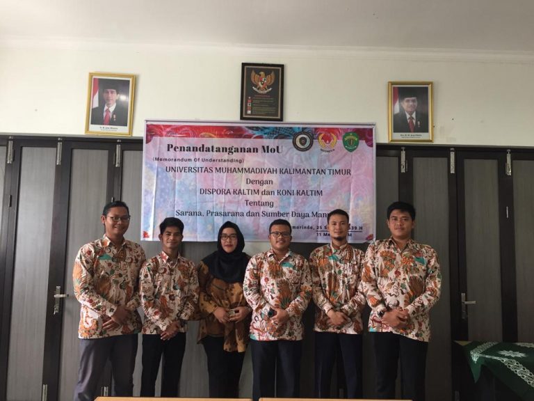 MoU KONI Kaltim dan Dispora Kaltim