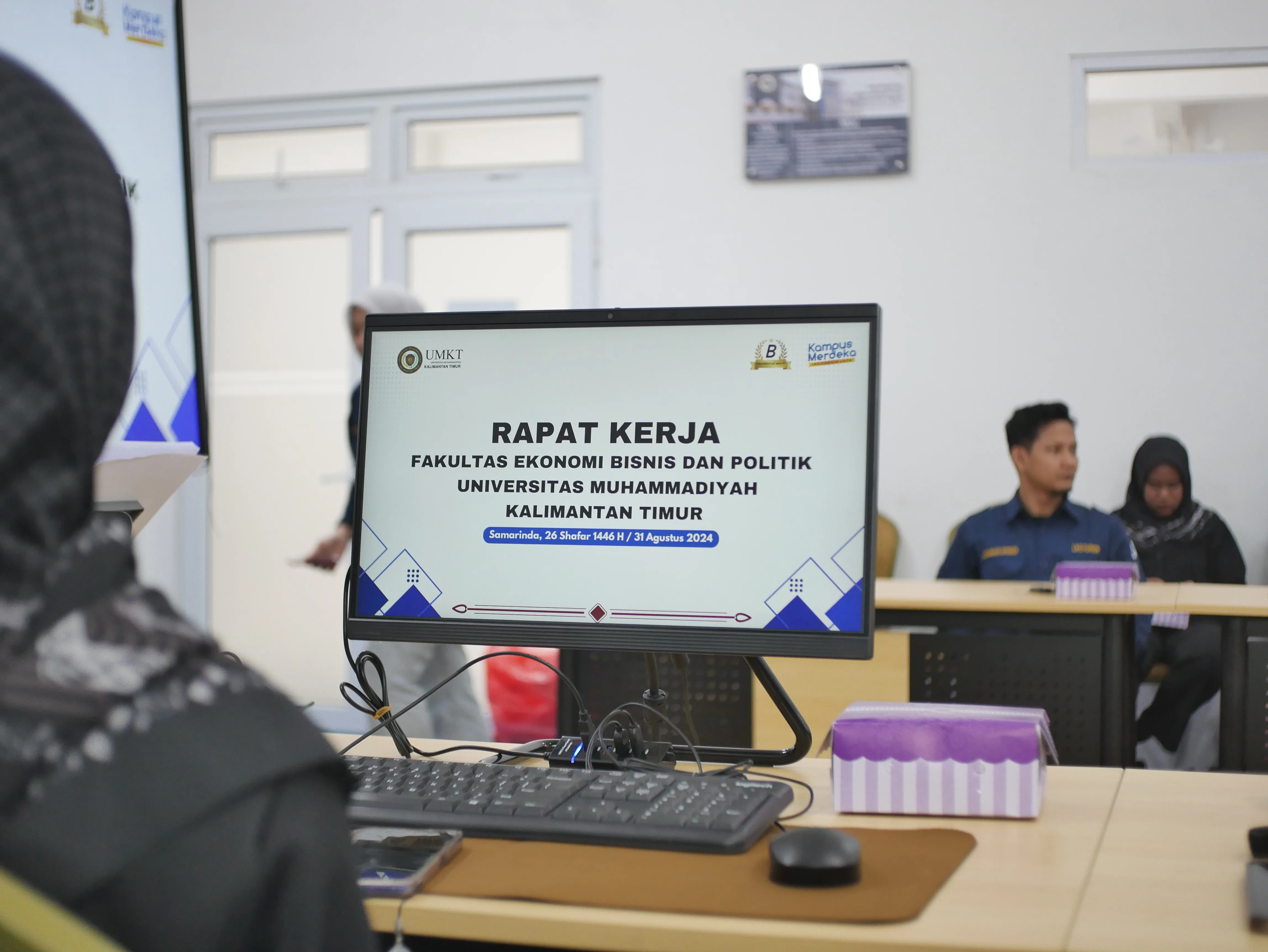 DEKAN FEBP:  "Seluruh Prodi di lingkungan FEBP UMKT menargetkan akreditasi Unggul."