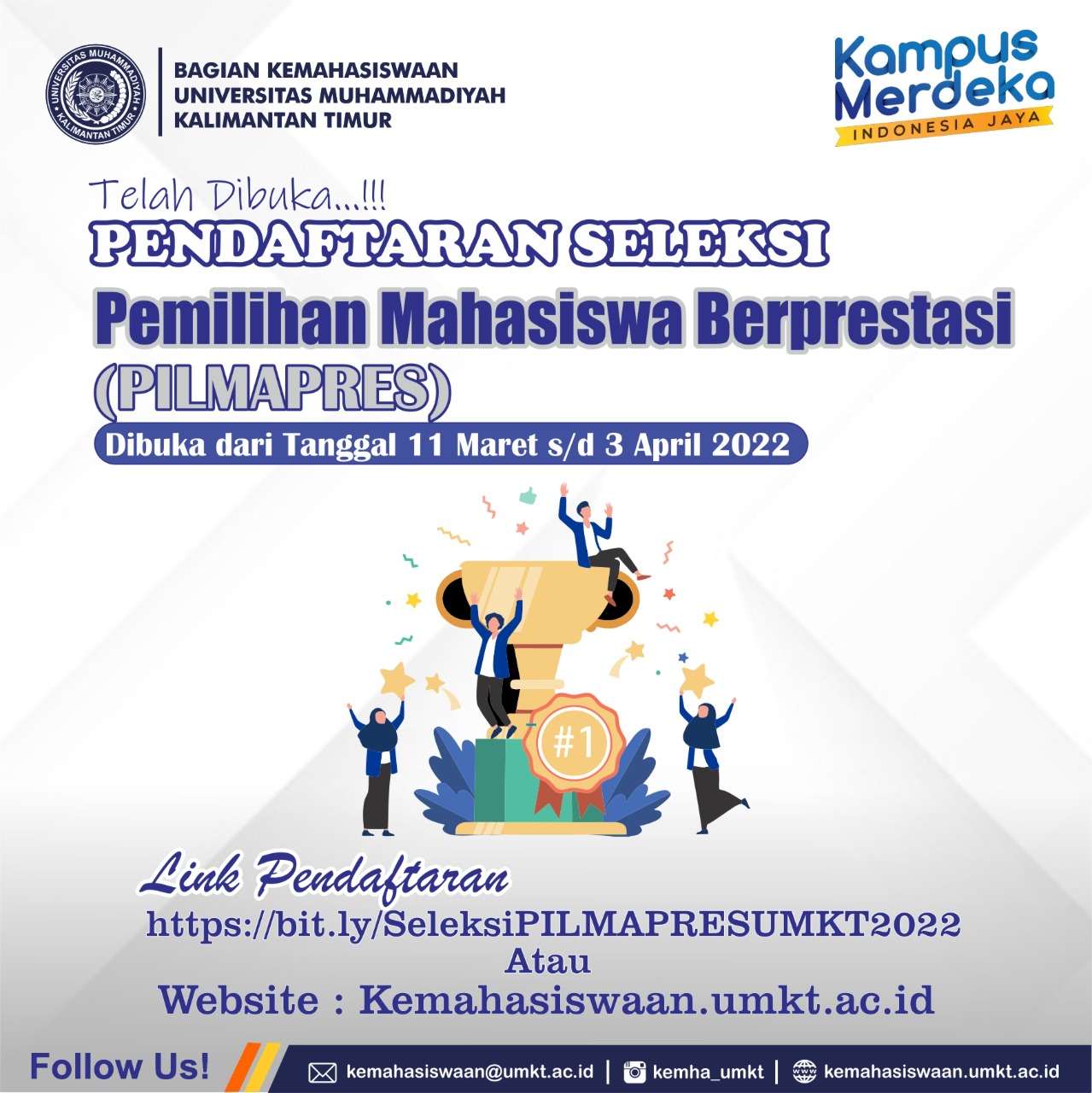 PENDAFTARAN SELEKSI PILMAPRES