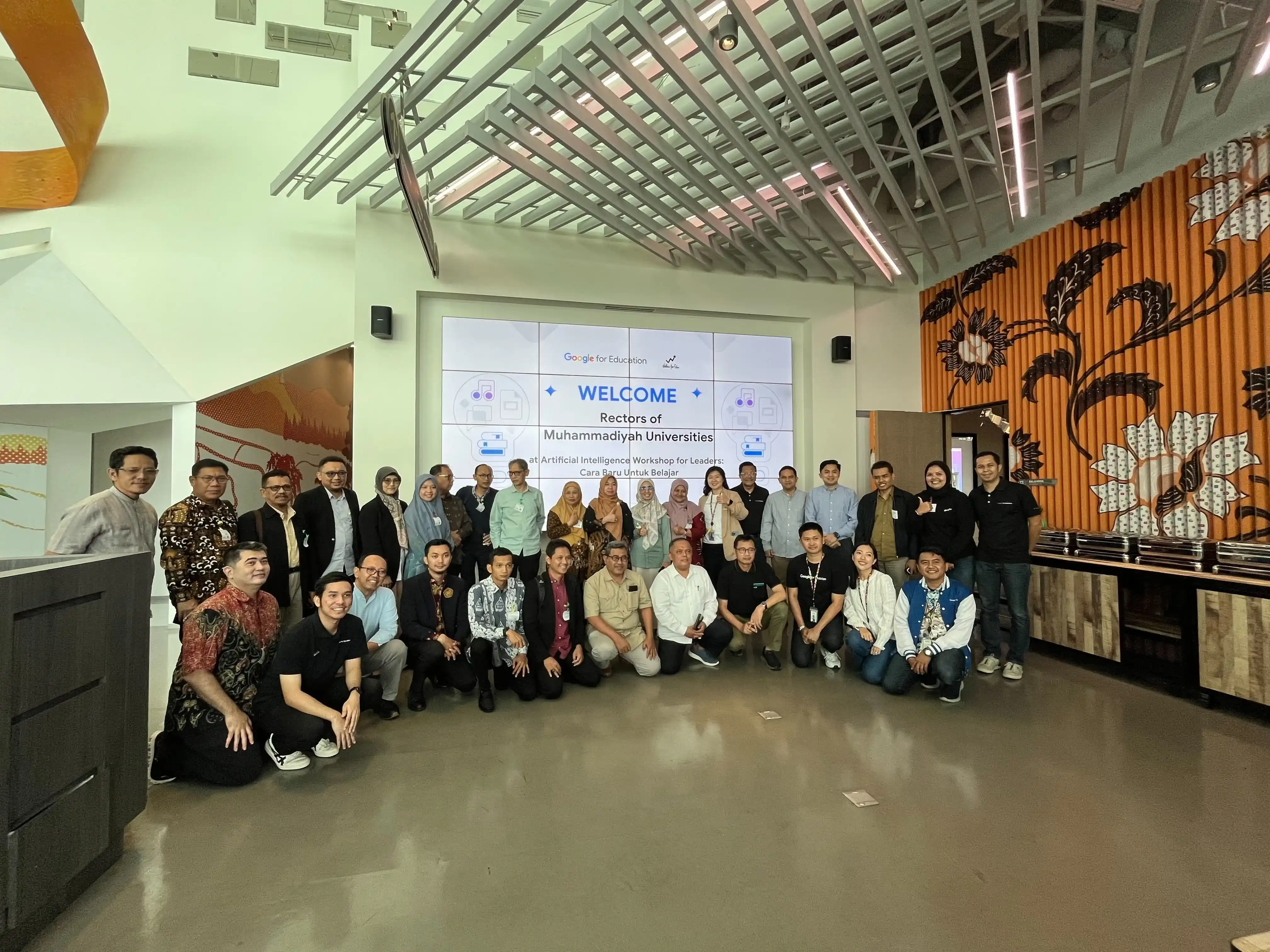 Perguruan Tinggi Muhammadiyah Mengikuti Workshop Kecerdasan Buatan di Google Indonesia