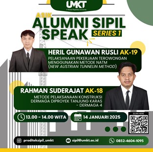 ASIK (Alumni Sipil Speak) Sukses Terselenggara